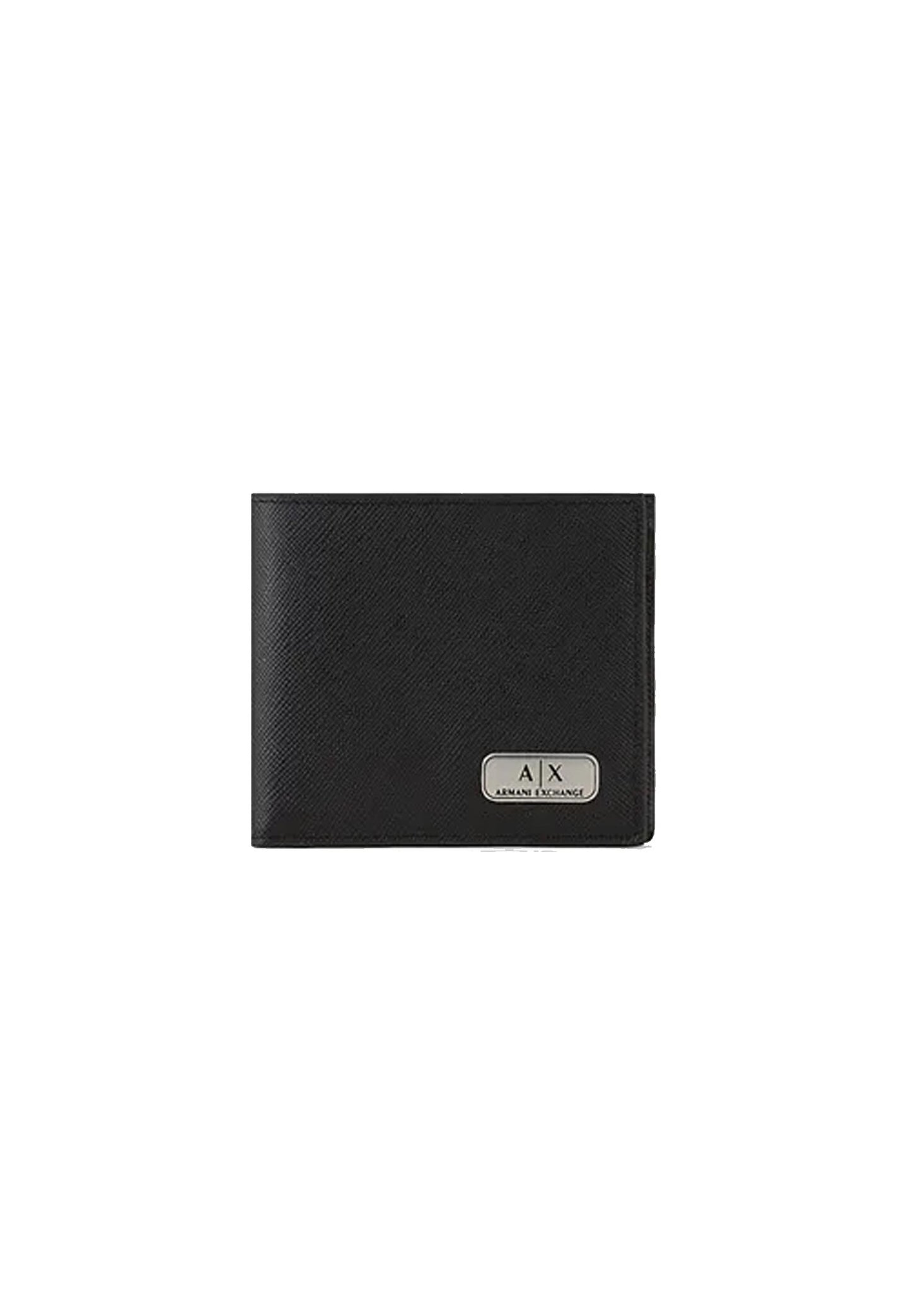 Armani Exchange P24 black leather wallet