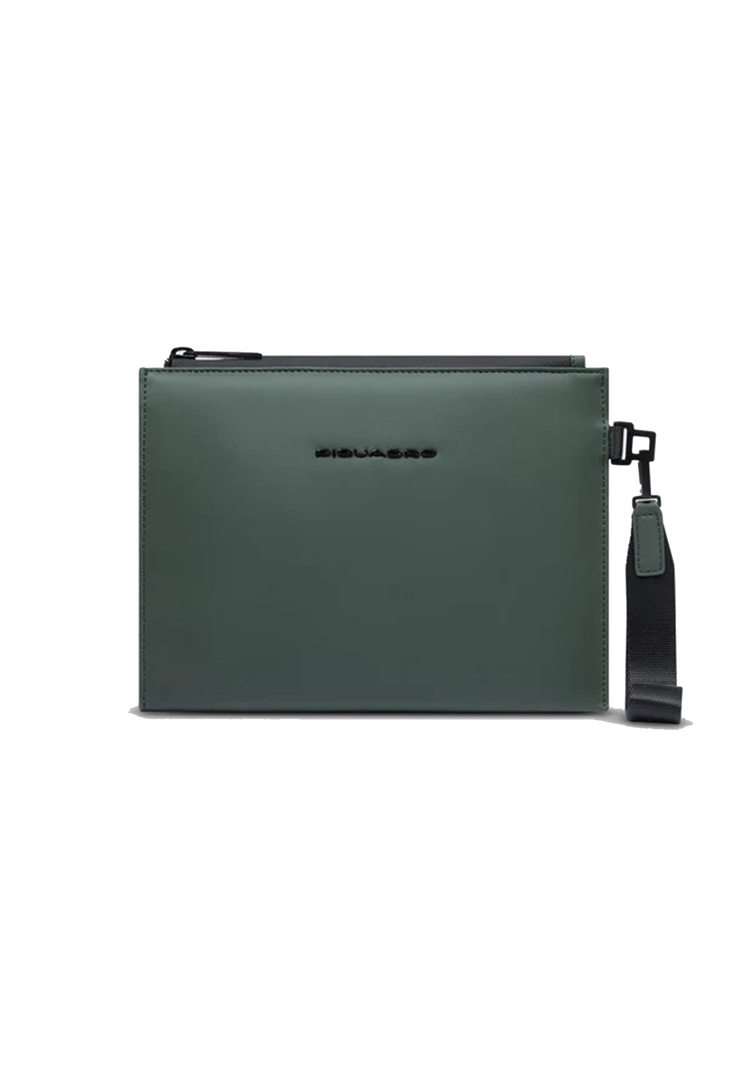Pochette verde resistente all'acqua gommata Piquadro A25 AC6833C2OW VEVE PIQUADRO 