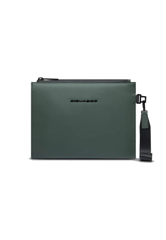 Pochette verde resistente all'acqua gommata Piquadro A25 AC6833C2OW VEVE PIQUADRO 