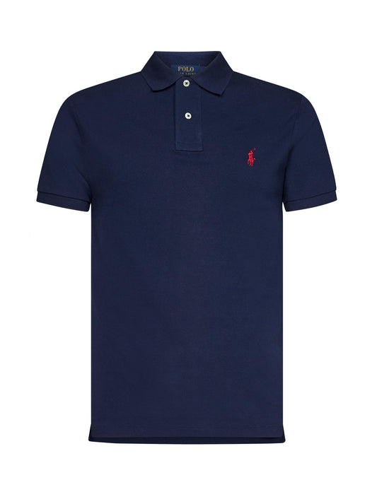 Polo Blu Cotone Polo Ralph Lauren P24