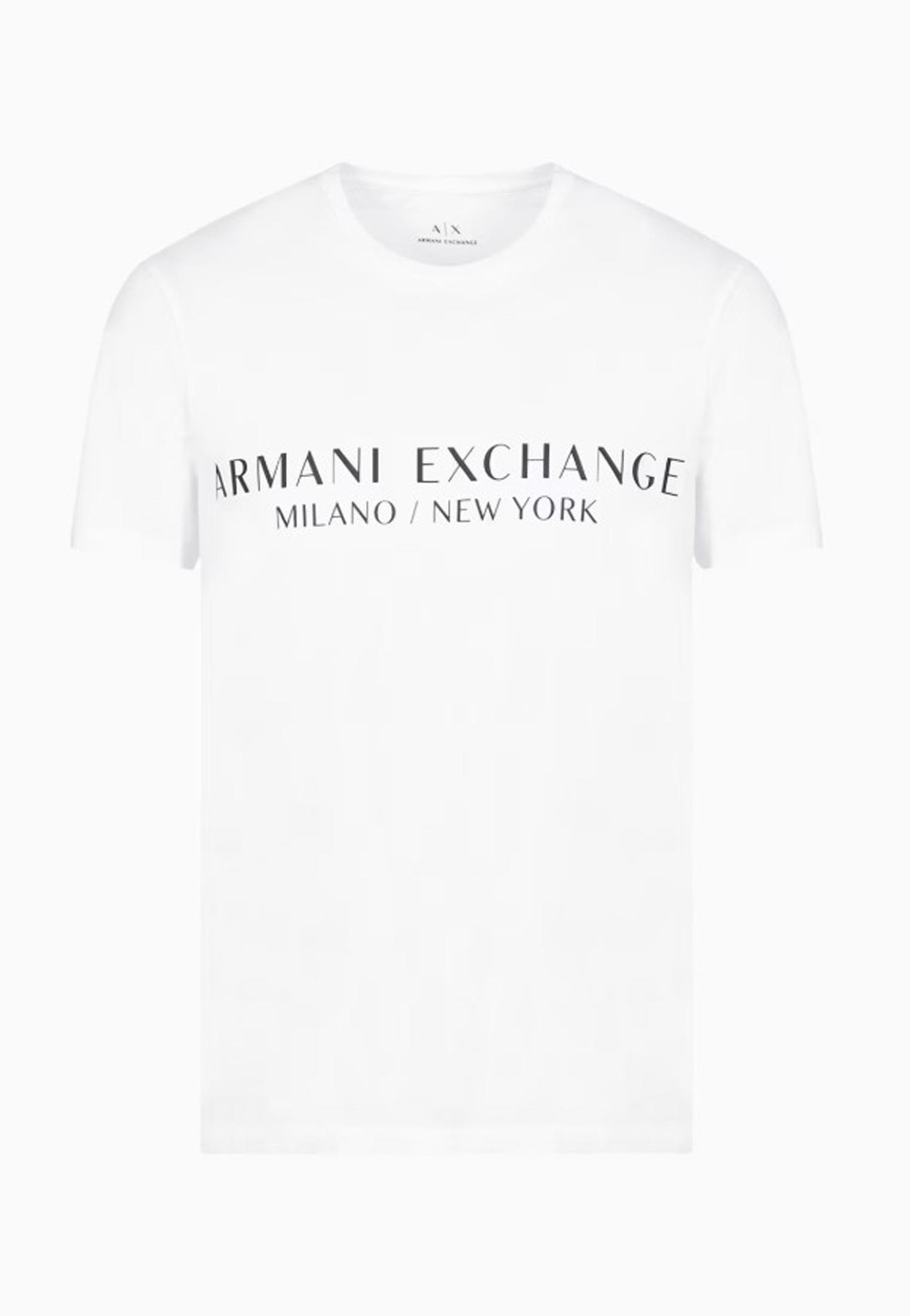 T-shirt girocollo cotone bianca classica Armani Exchange P25