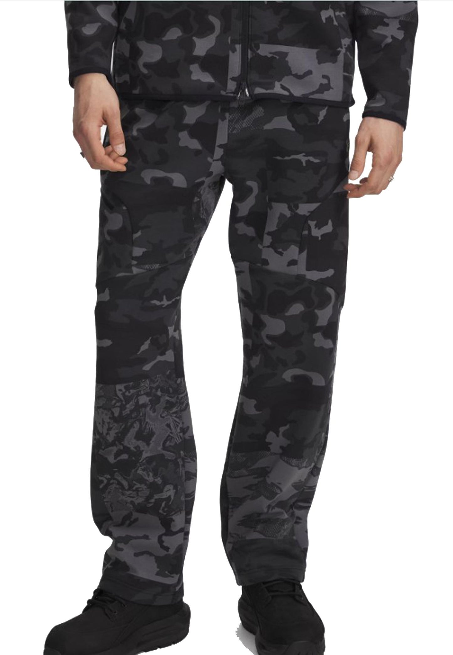 Pantaloni neri camouflage Unstoppable FLC Under Armour A25 77-6005684 00010001 UNDER ARMOUR 