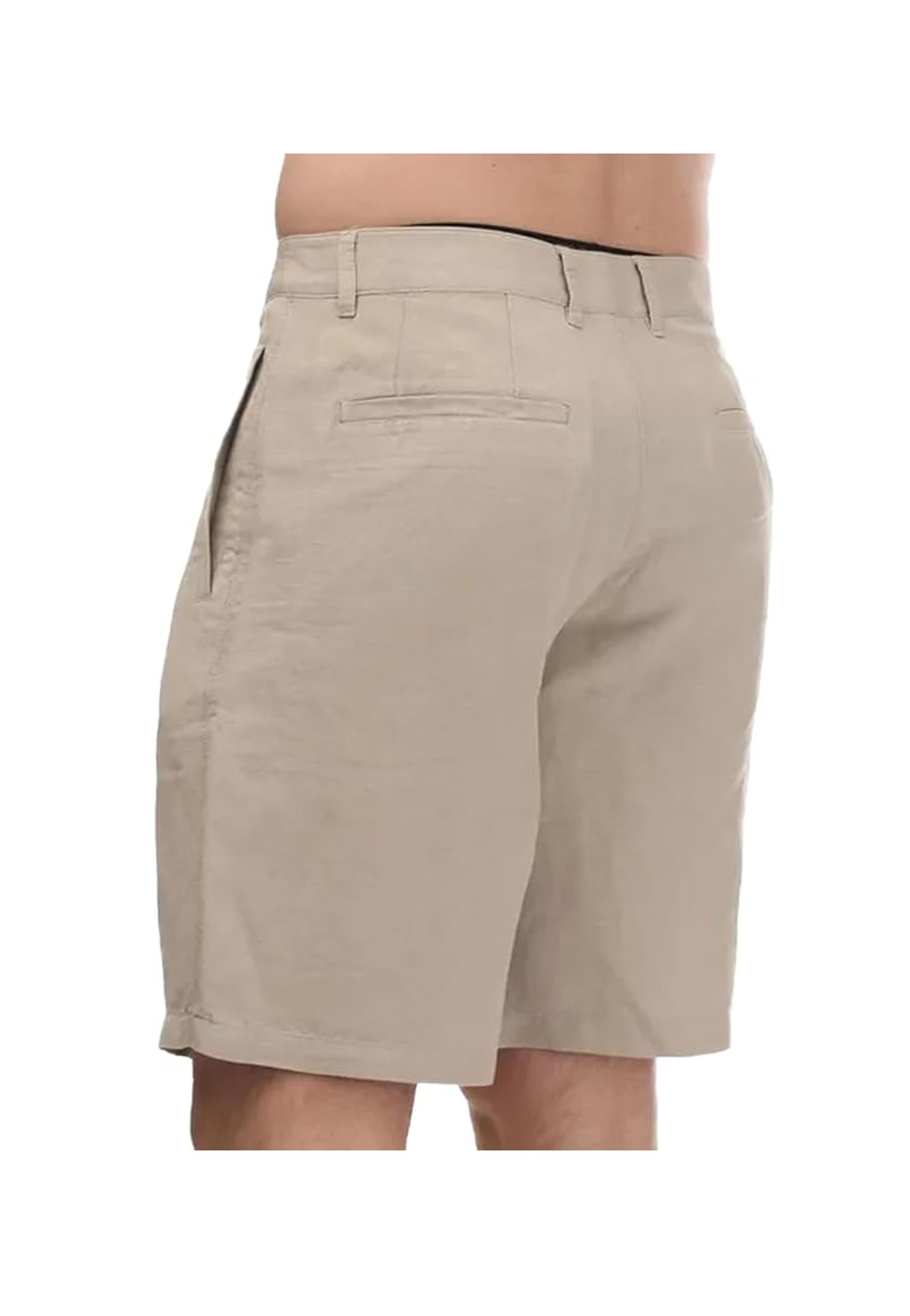 Pantaloni corti bermuda beige misto lino Armani Exchange P26 8NZS67 ZNFNZ 17241724 ARMANI EXCHANGE 