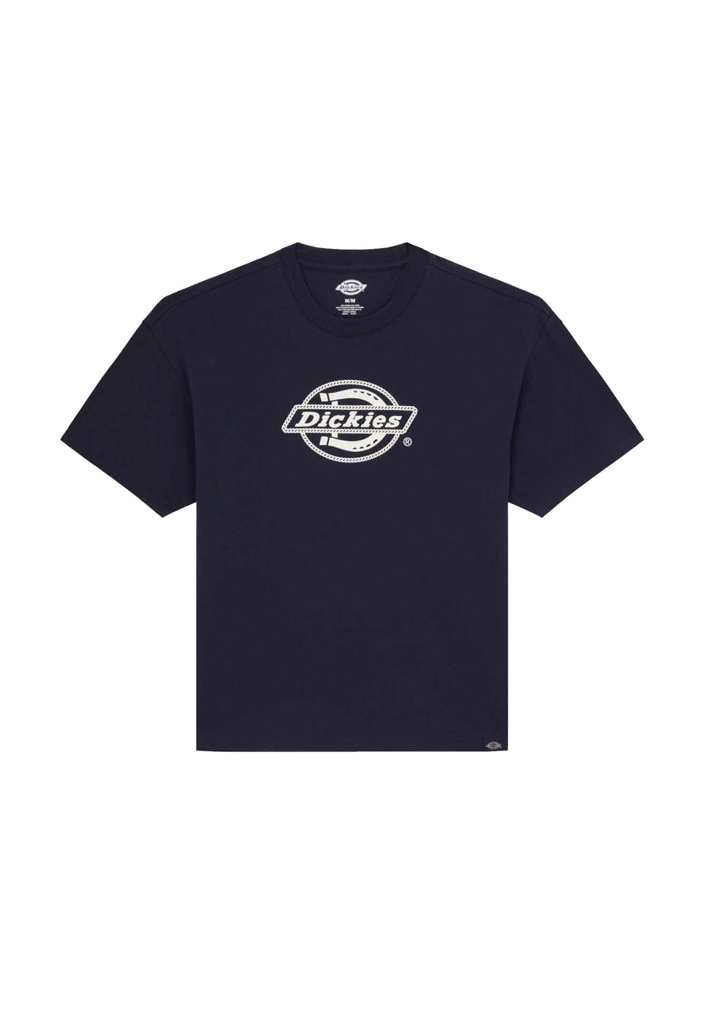 T-shirt girocollo blu cotone Forth Shaw Dickies A25 DK0A87QSL181 DKL18DKL18 DICKIES 