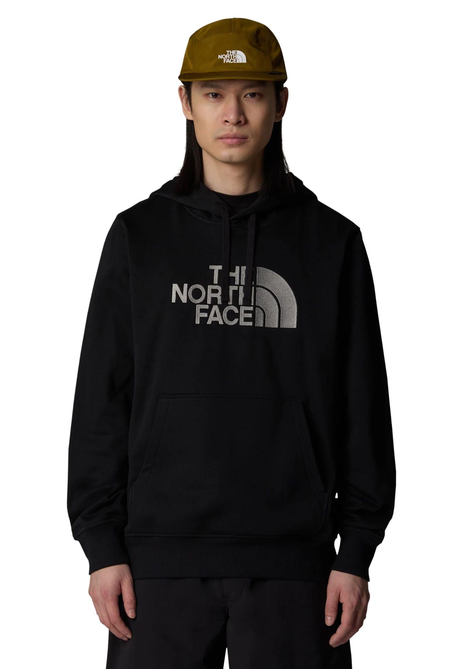 Felpa con cappuccio nero Drew Peak The North Face A25 NF0A89EMJK31 NFJK3NFJK3 THE NORTH FACE 