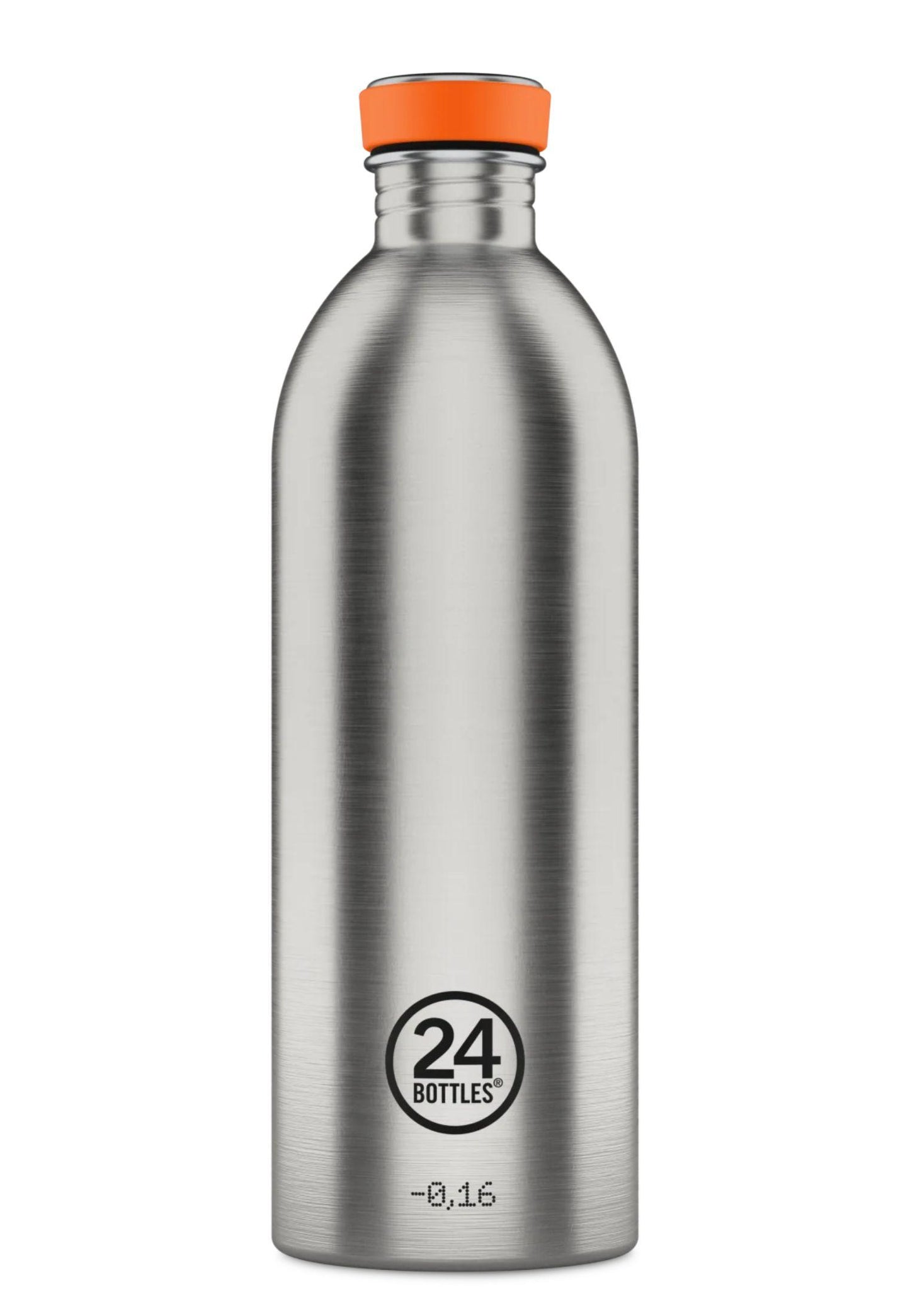 Urban Bottle Steel Life 1000 ml. 24Bottles borraccia non termica STEEL LIFE 1LBRUSHED STE 24BOTTLES 