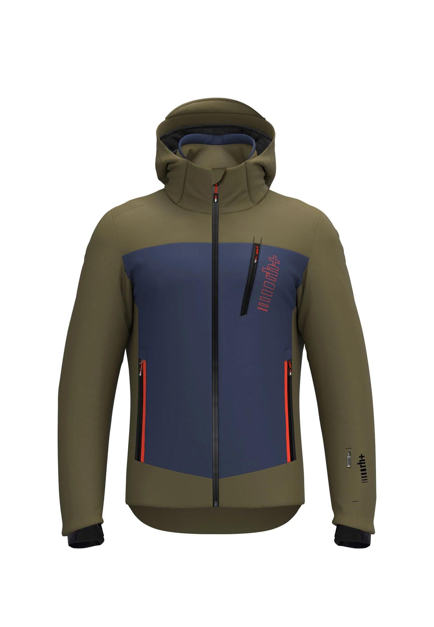 Giacca sci snowboard tecnica impermeabile verde Titan Jacket RH+ A25 INU3179 V819V819 RH+ 