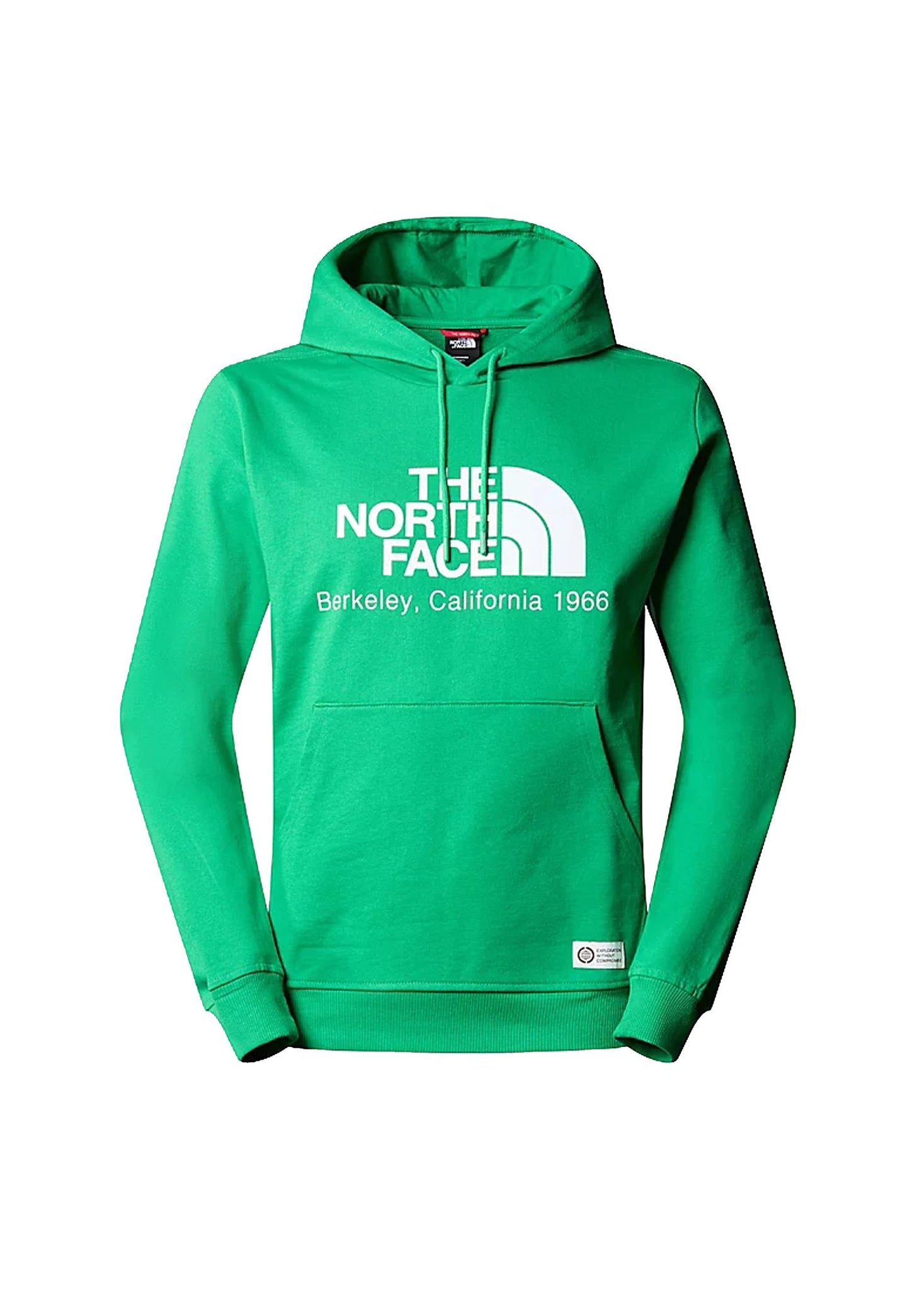 Felpa con cappuccio verde smeraldo Berkeley California The North Face P24 NF0A55GFPO81 NFPO8NFPO8 THE NORTH FACE 