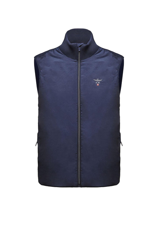 Gilet Smanicato blu imbottito Aeronautica Militare P26 261AM1386UCL00002 0818408184 AERONAUTICA MILITARE 