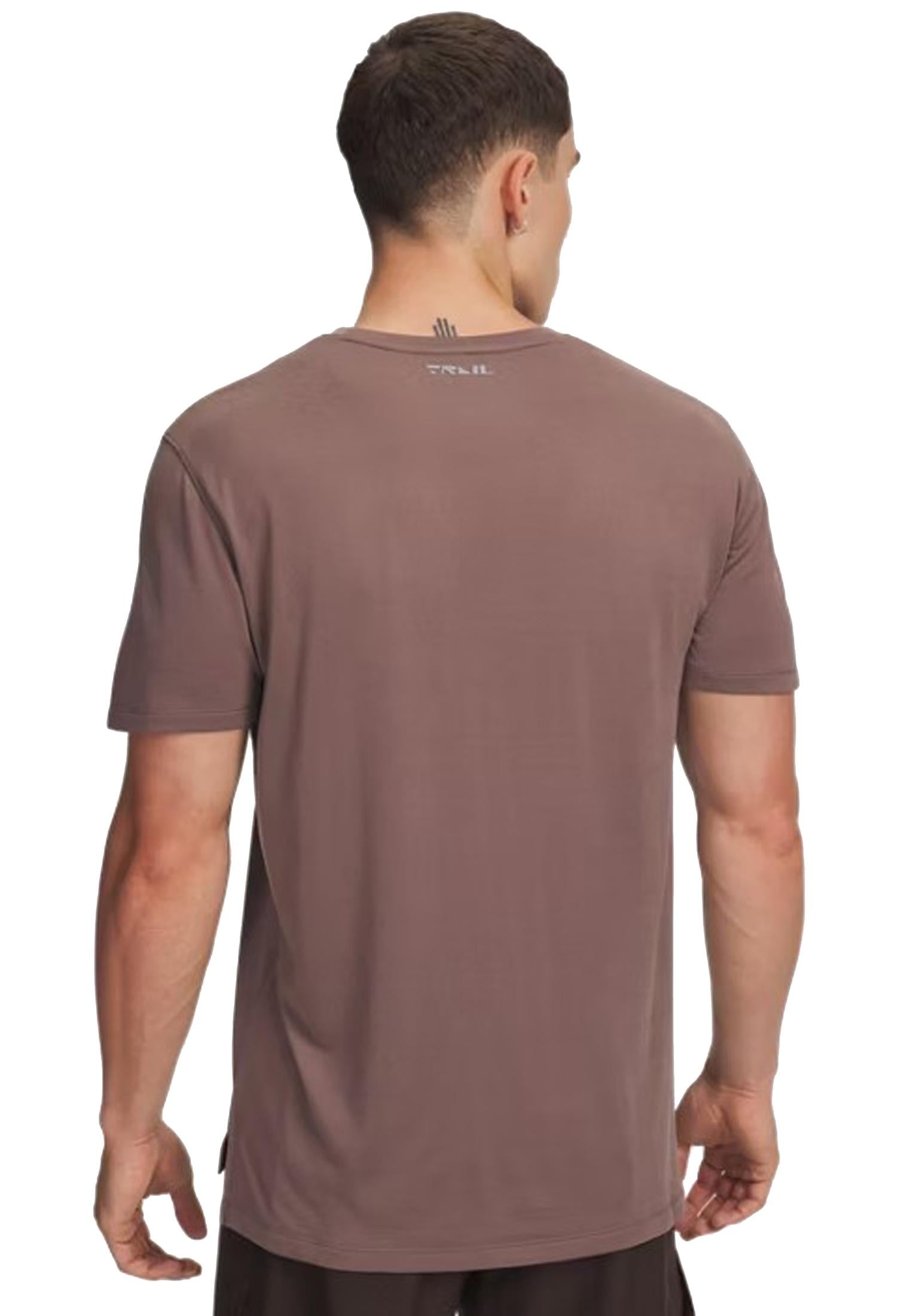 T-shirt girocollo sportivo allenamento corsa running Trail Run marrone Under Armour A25 77-1389807 02560256 UNDER ARMOUR 