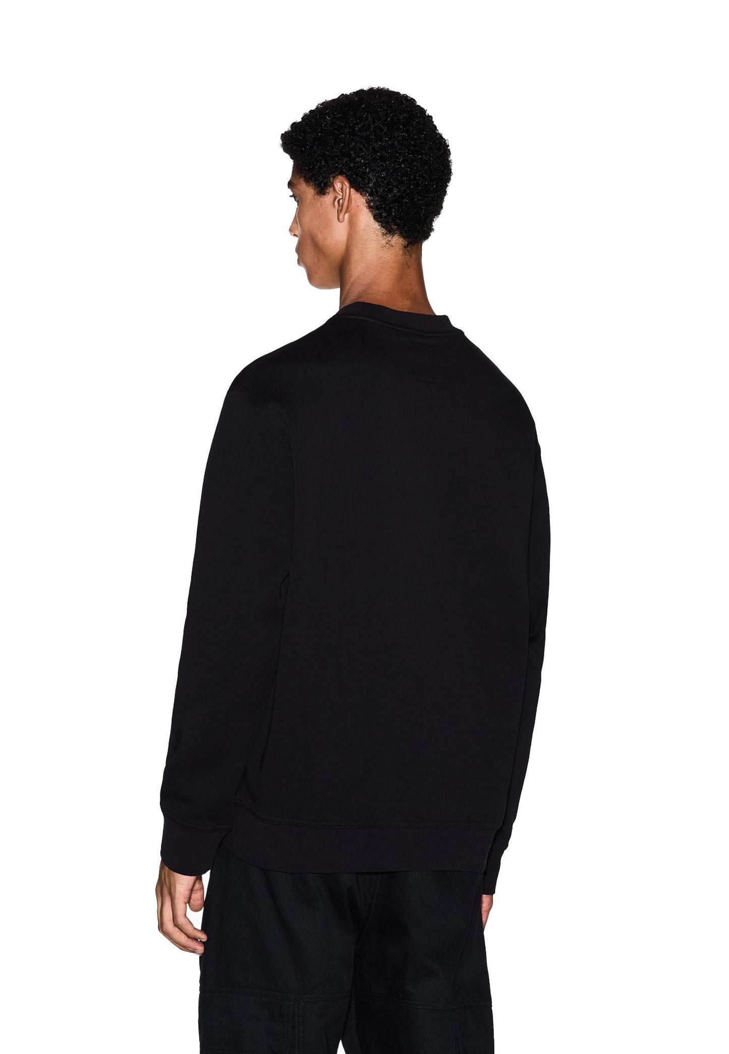 Felpa nera girocollo misto cotone Armani Exchange A25 XM000368 AF10818 UC001UC001 ARMANI EXCHANGE 