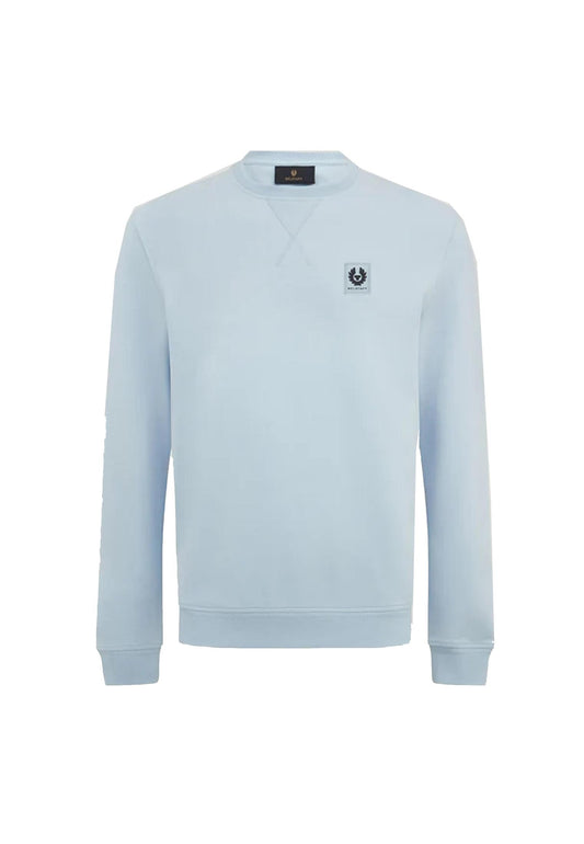 Felpa girocollo azzurro Belstaff P26 100049 Sky BlueSky Blue BELSTAFF 
