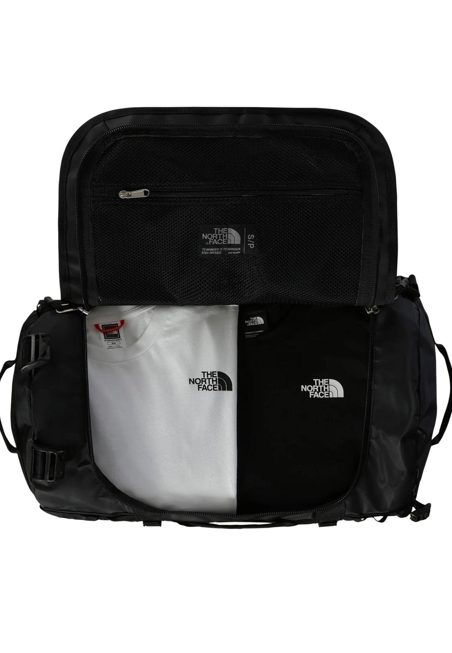 Borsone sportivo nera da viaggio Duffel Base Camp S The North Face P25 NF0A52ST53R1 NF53RNF53R THE NORTH FACE 