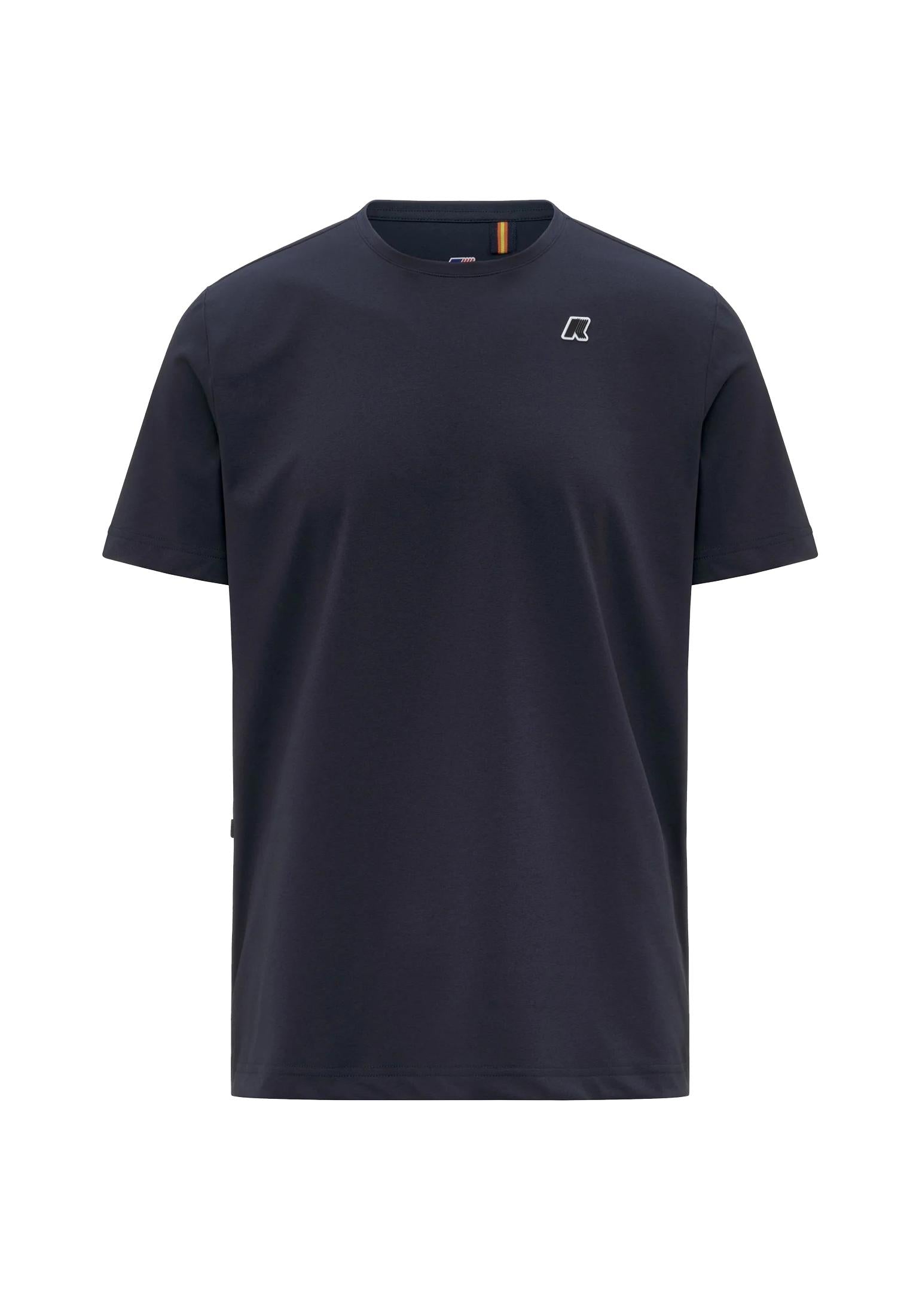 T-shirt girocollo blu Sergine K-Way P26 K5137QW K89K89 K-WAY 