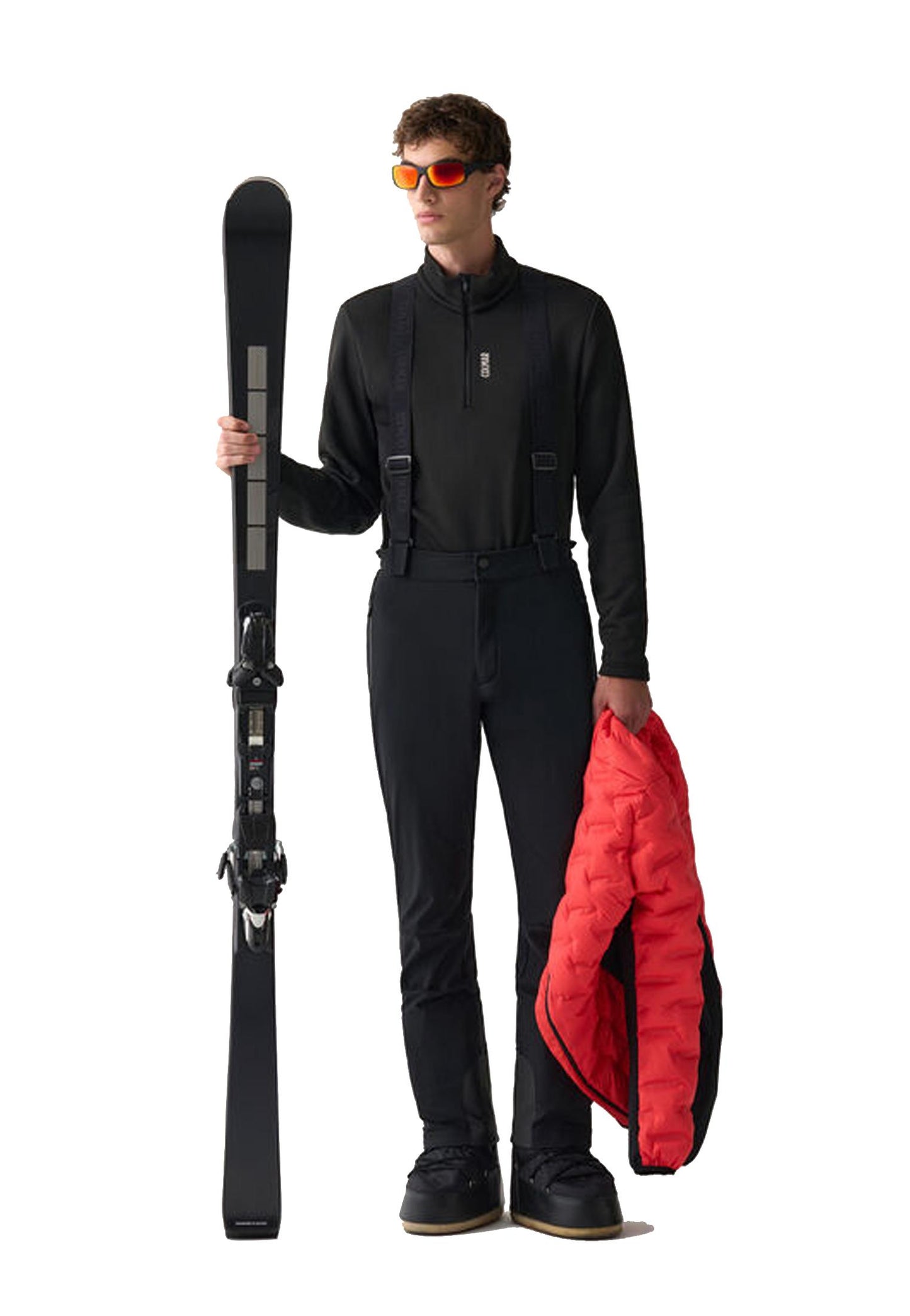 Pantaloni Salopette sci neve neri softshell Colmar A25 0173 6XZ99 COLMAR 