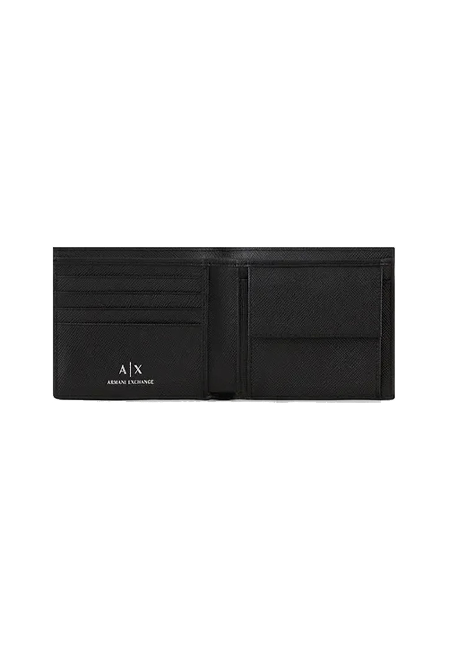 Armani Exchange P24 black leather wallet