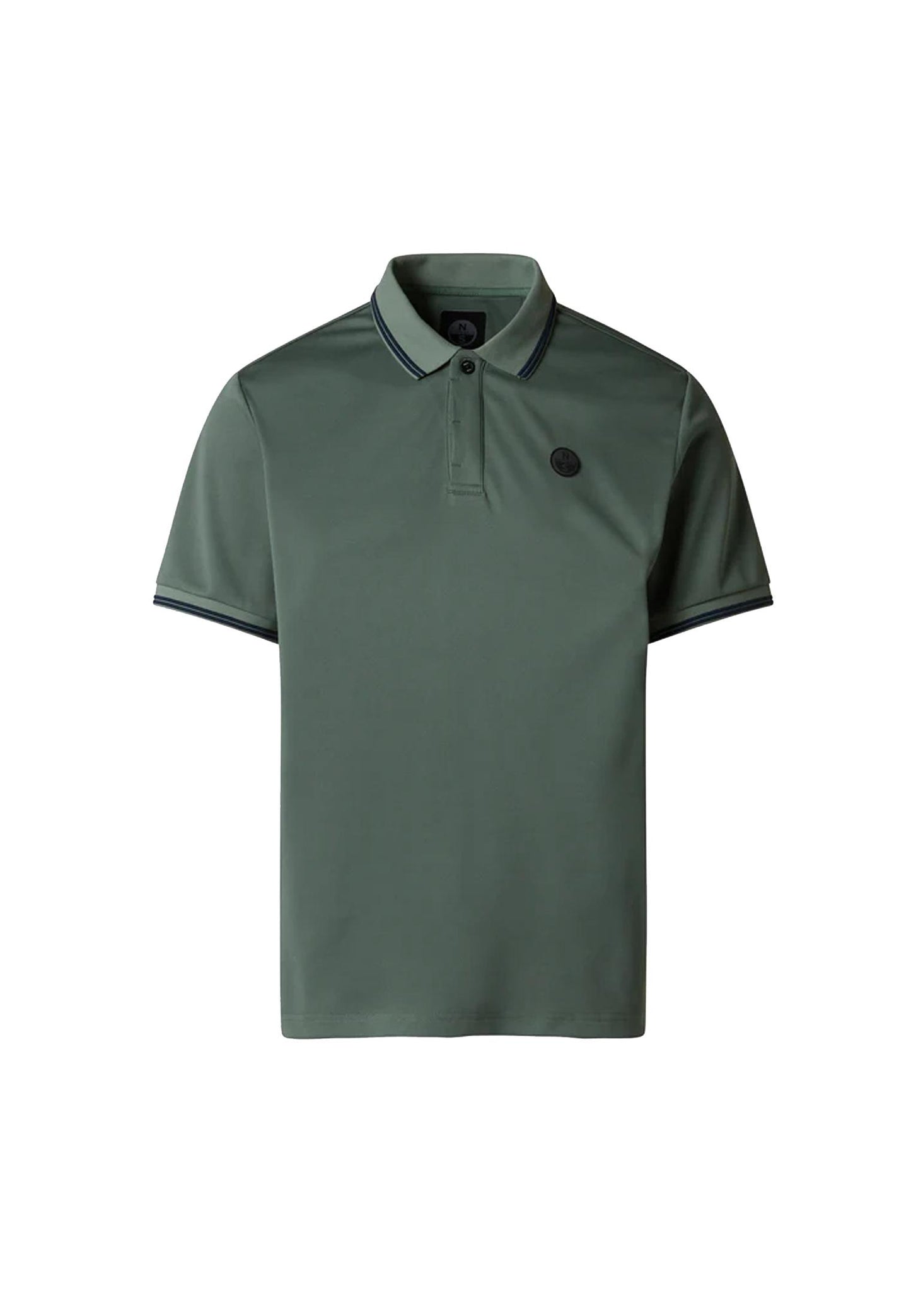 Polo verde tecnica traspirante Coolmax North Sails P26 692711 04760476 NORTH SAILS 