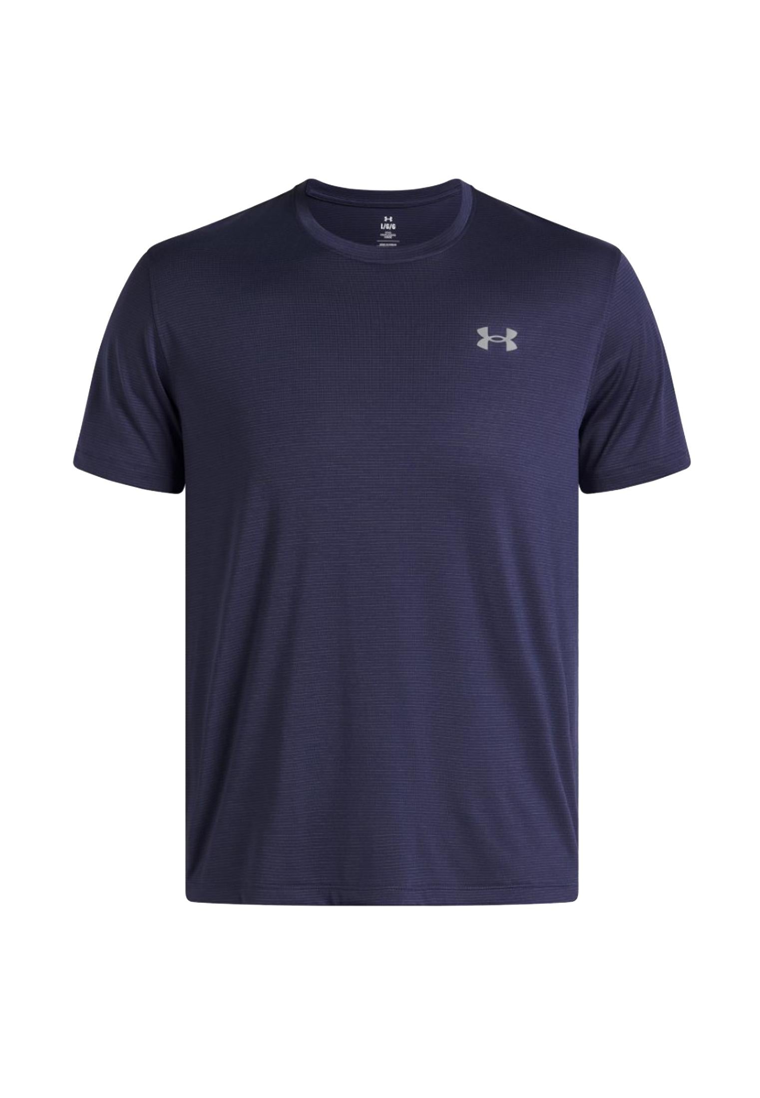 T-shirt sportiva allenamento blu Launch Under Armour A25 77-1382582 04030403 UNDER ARMOUR 
