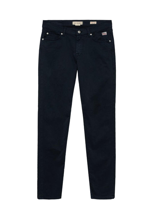 Pantalone chino blu 517 Plain Slim Fit Roy Roger's P26 RRU089C9250112 C0048C0048 ROY ROGER'S 
