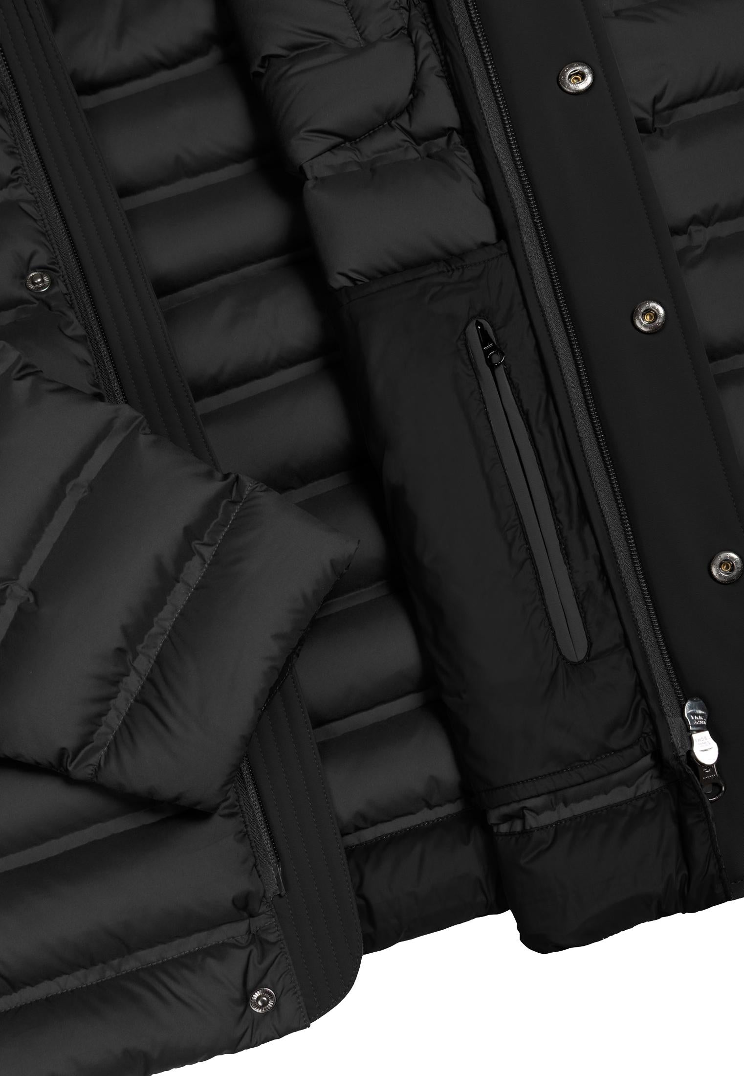 Giubbotto piumino nero senza cuciture con cappuccio staccabile Colmar A25 1299 4ZL99 COLMAR ORIGINALS 