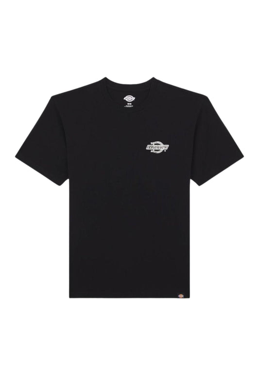 T-shirt nero Wood con logo Dickies P25 DK0A4ZATBLK1 DKBLKDKBLK DICKIES 