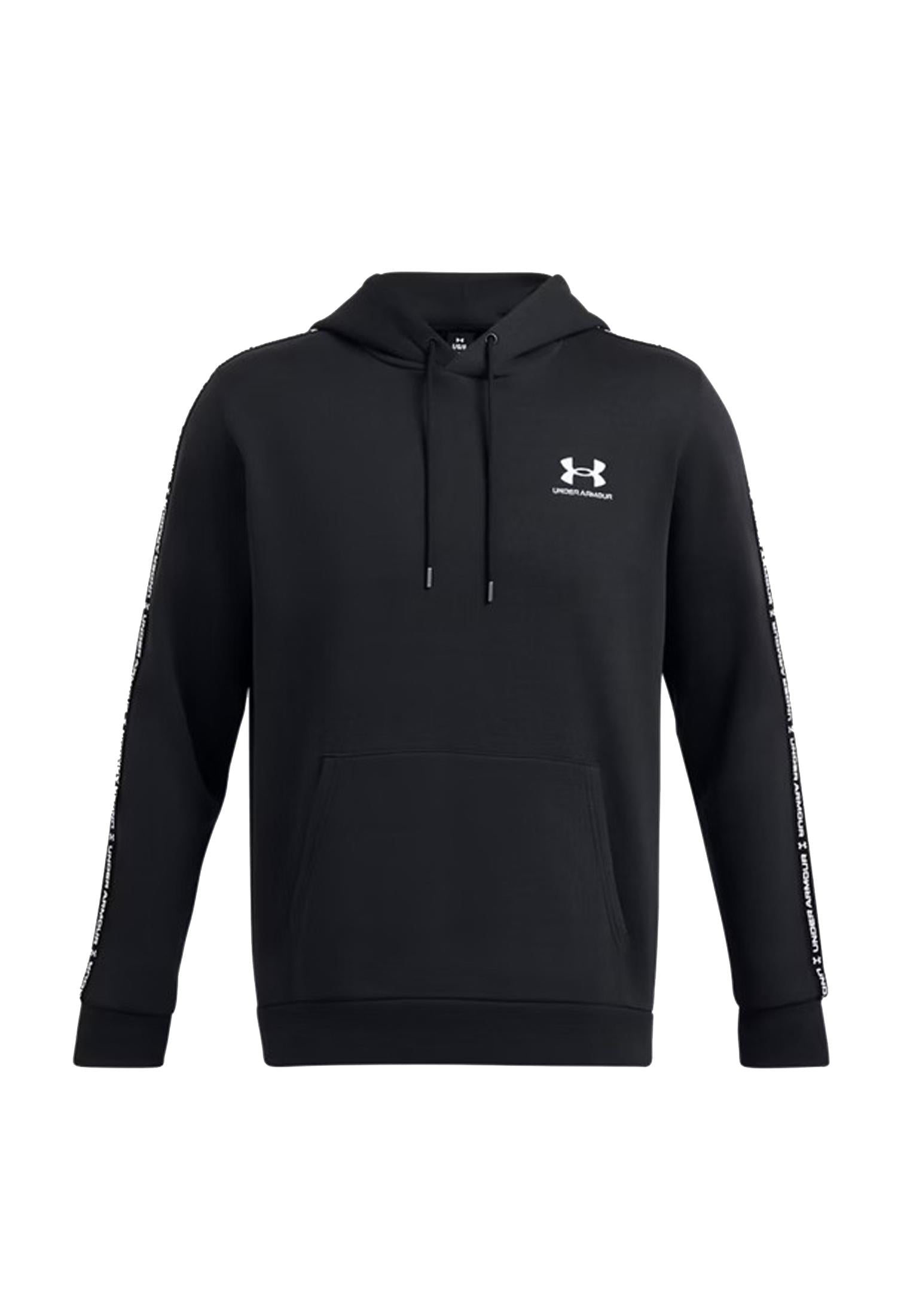 Felpa con cappuccio nera pile Icon Fleece Under Armour A25 77-1389356 00010001 UNDER ARMOUR 