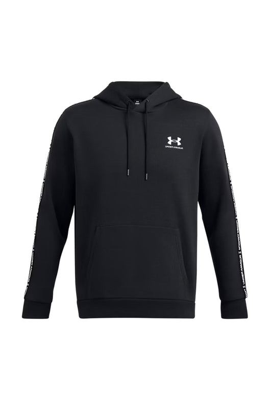 Felpa con cappuccio nera pile Icon Fleece Under Armour A25 77-1389356 00010001 UNDER ARMOUR 