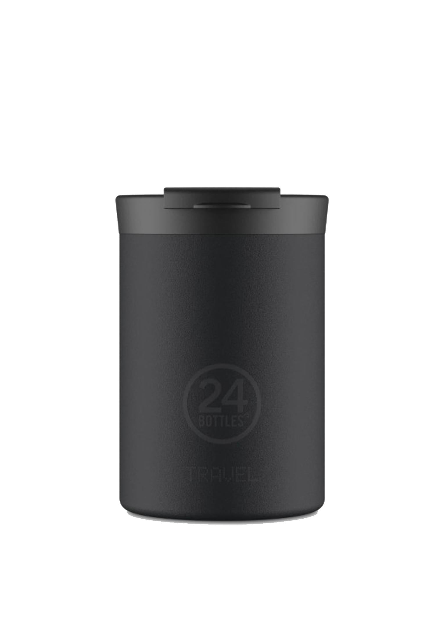 Tazza termica nera Travel Tumbler 24Bottles 561- Stone Tuxedo Black 350 ml 24BOTTLES 