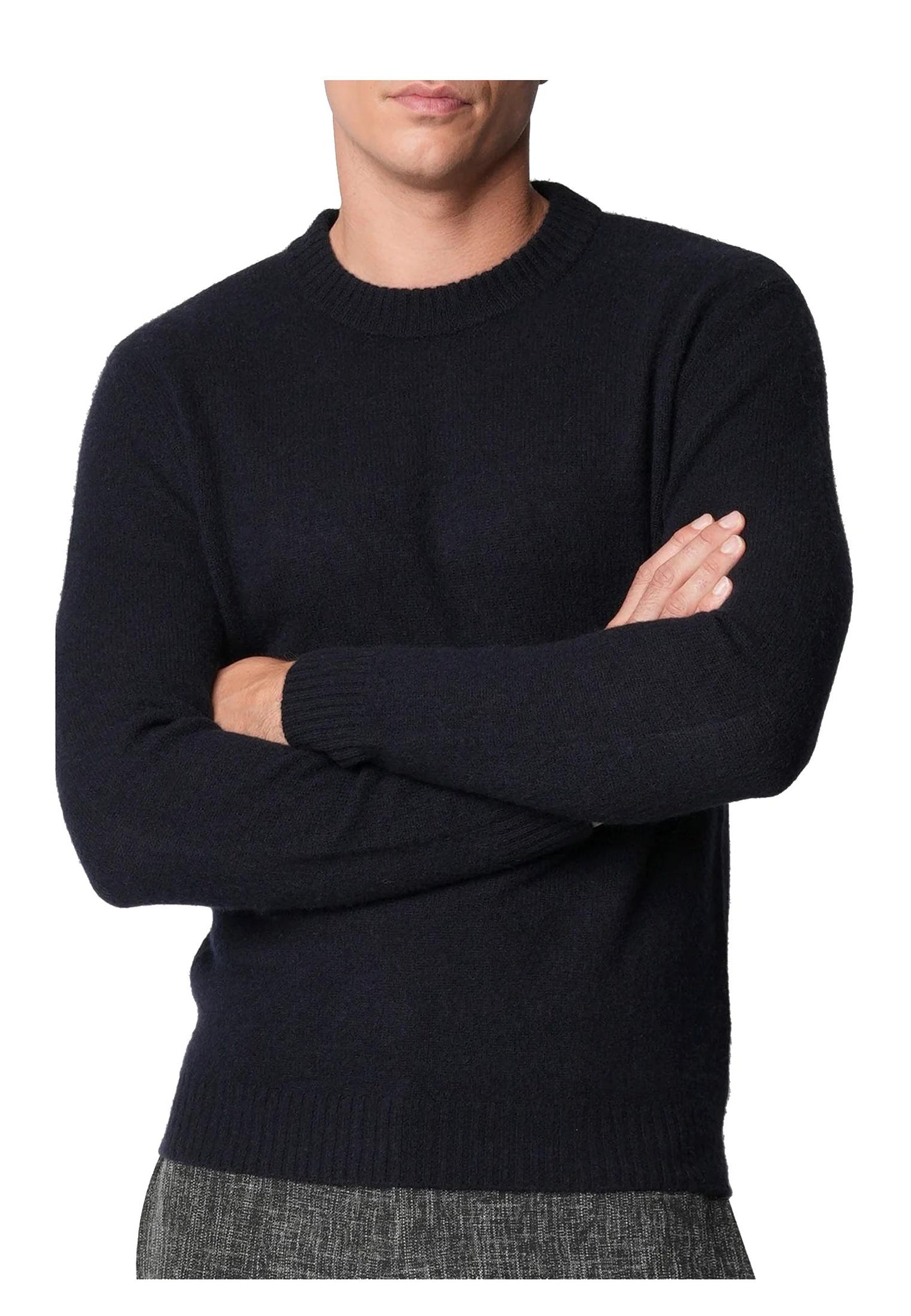 Maglione girocollo blu scuro cashmere Teddy 7 Bellwood A25 0325K7401 000015000015 BELLWOOD 