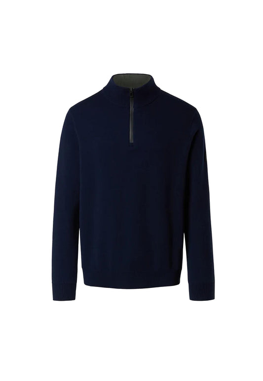Maglione mezza zip blu navy impermeabile tecnico North Sails A25 699169 08020802 NORTH SAILS 
