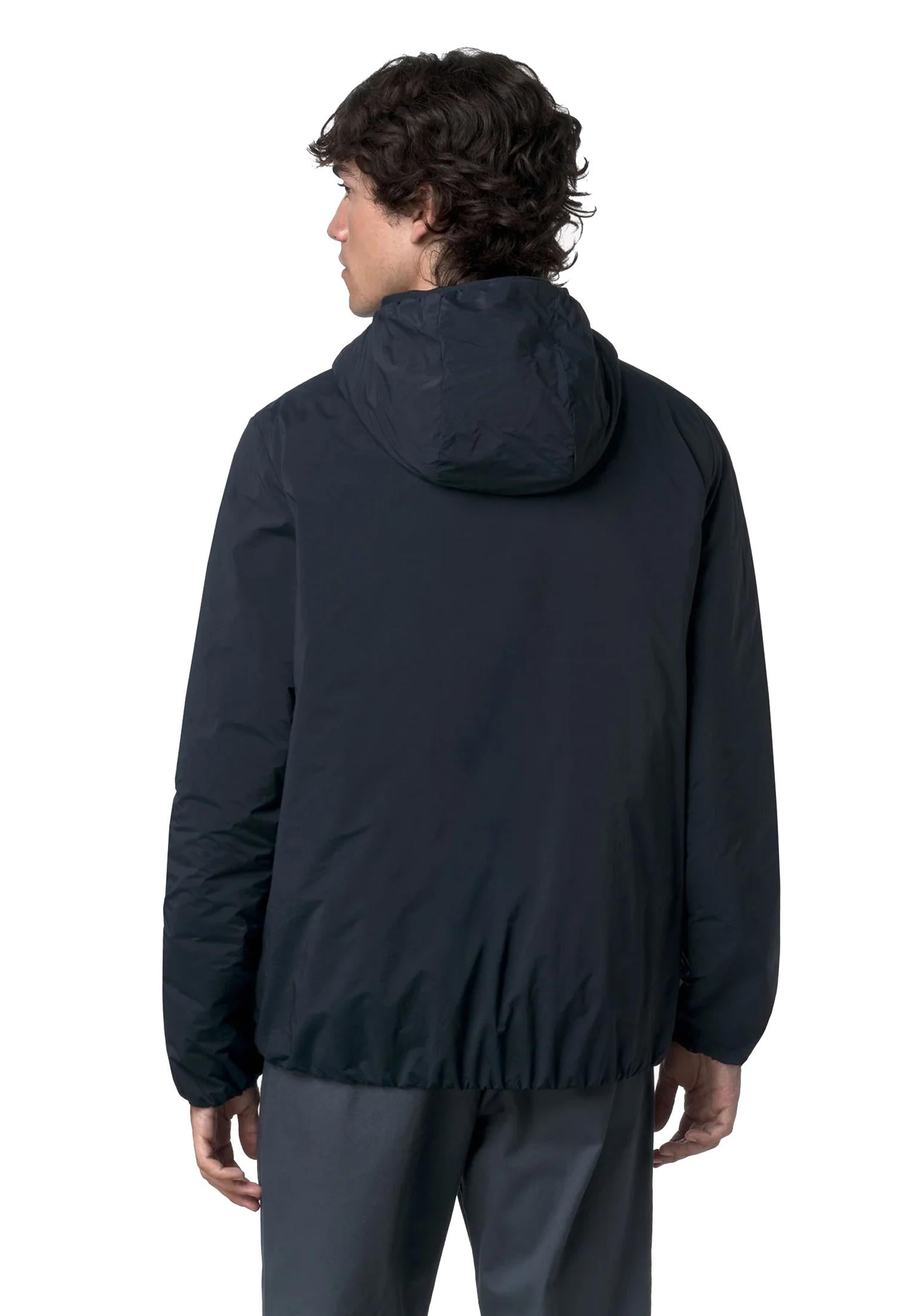 Giacca blu imbottita blu Jack Plain Warm K-Way A25 K2136DW K89K89 K-WAY 