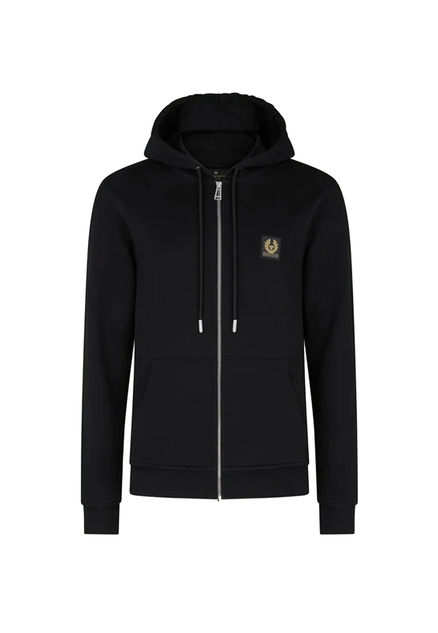 Felpa con cappuccio nera cotone Belstaff P26 100051 BlackBlack BELSTAFF 