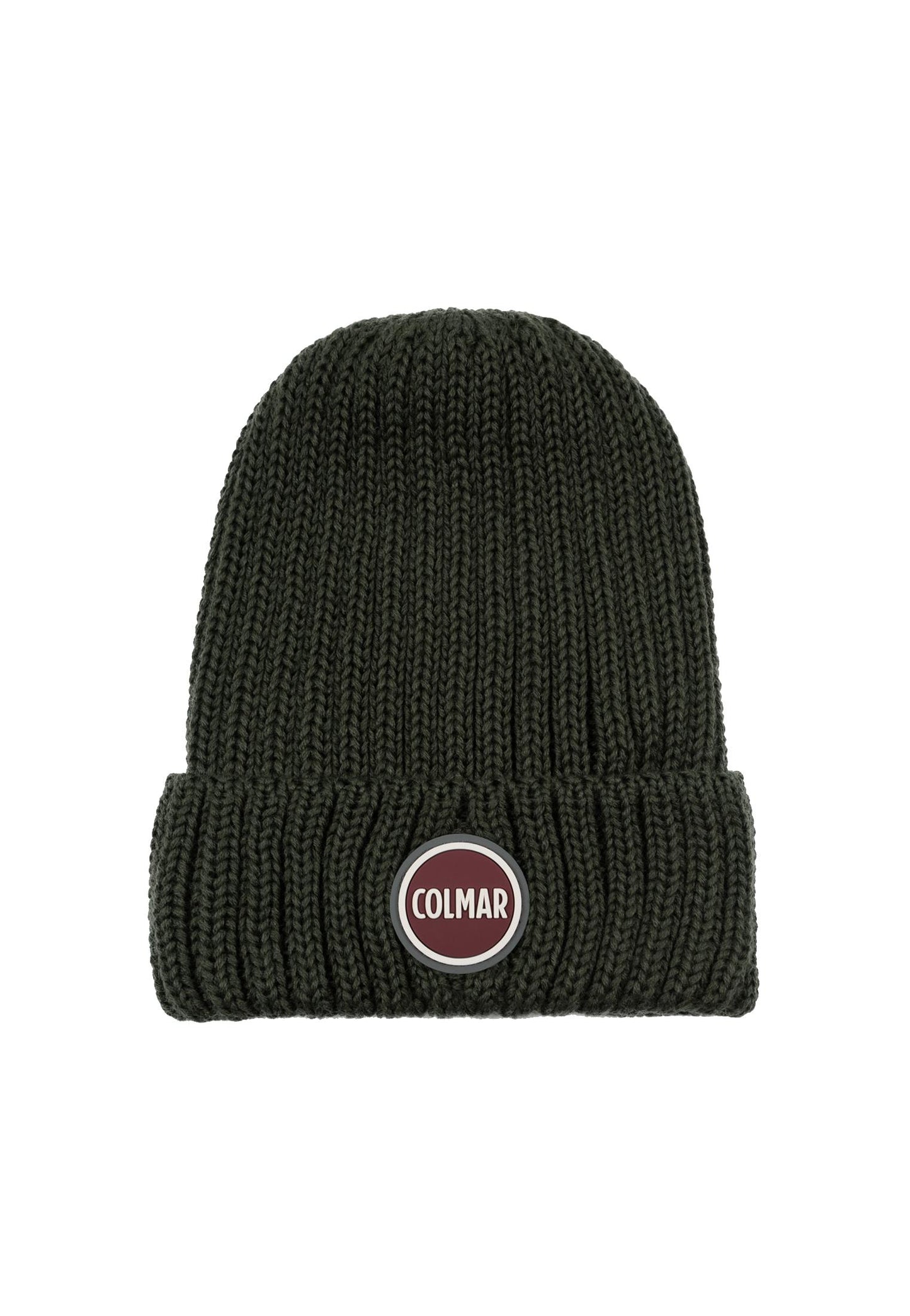 Berretto a coste con risvolto unisex verde Colmar A25 5096N 2YB498 COLMAR ORIGINALS 