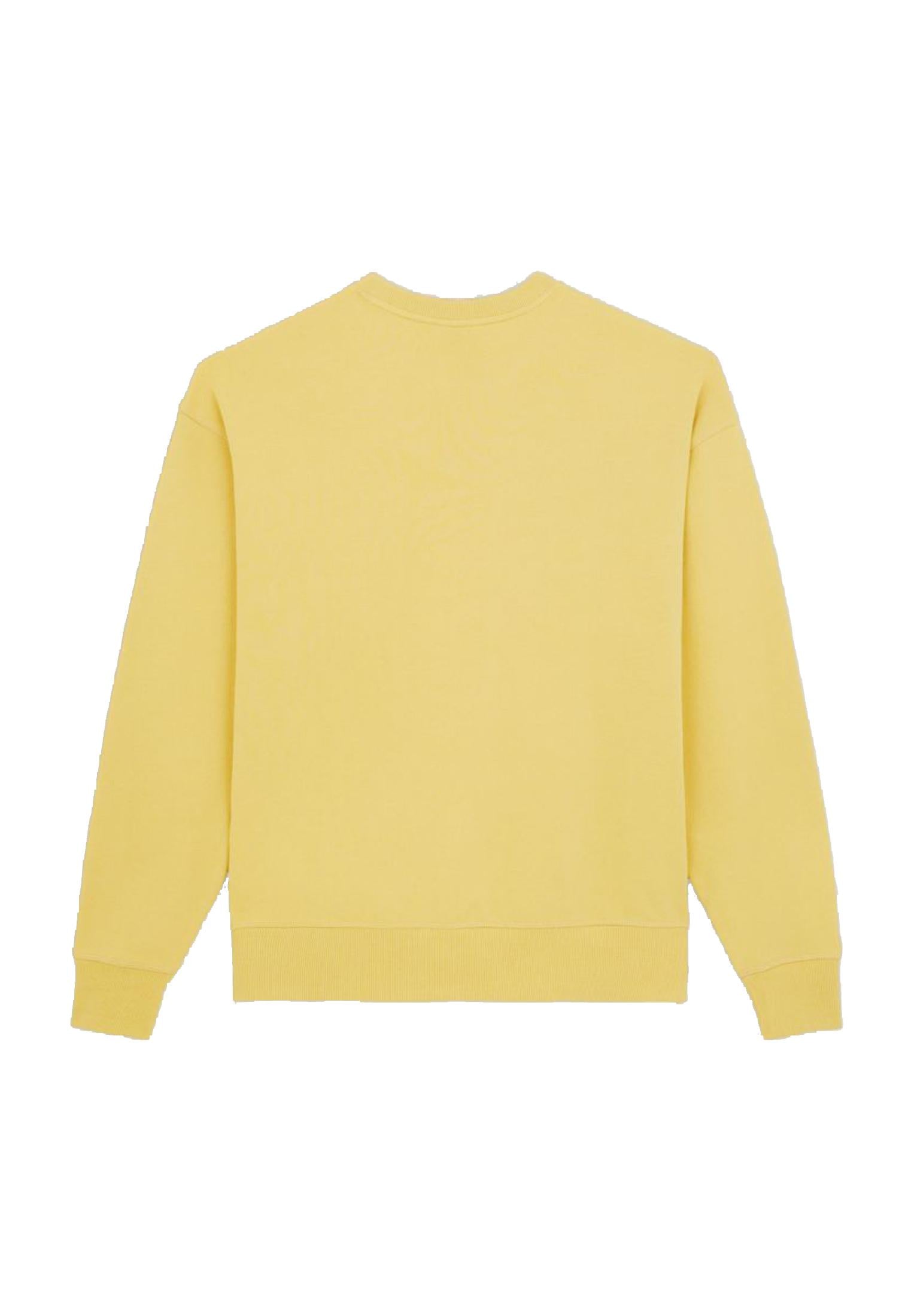 Felpa girocollo cotone gialla Millersburg Dickies P24 DK0A4YLZH131 ZH131 DICKIES 