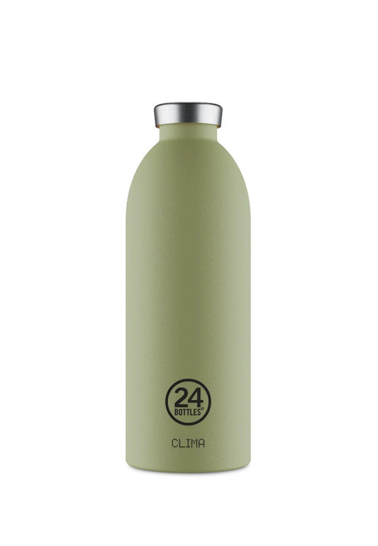 Borraccia verde oliva Sage 850ml Clima 24Bottles 1934 850ML 24BOTTLES 