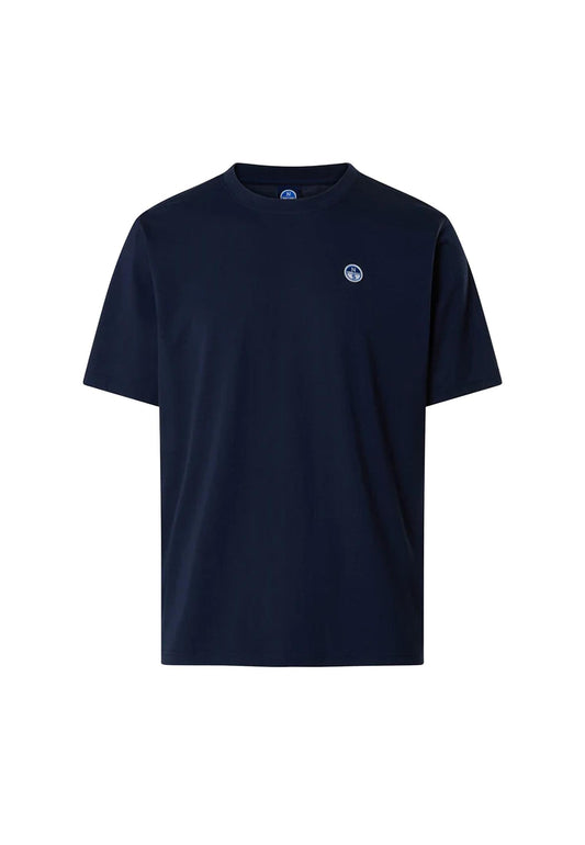 T-shirt girocollo blu cotone North Sails P26 692990 08020802 NORTH SAILS 