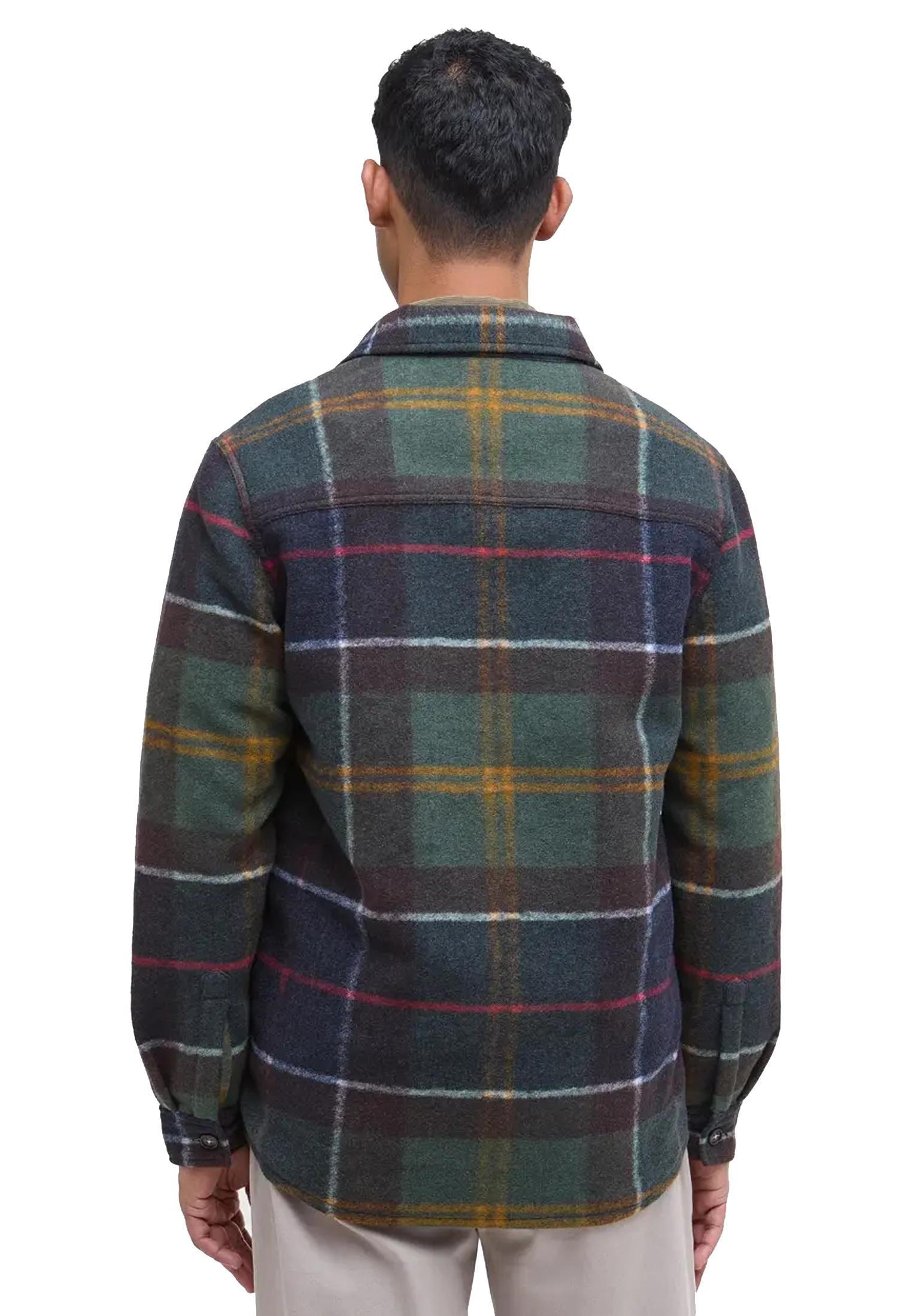 Giacca camicia overshirt Chapter a quadri Barbour A25 252MMOS0400 TN11TN11 BARBOUR 