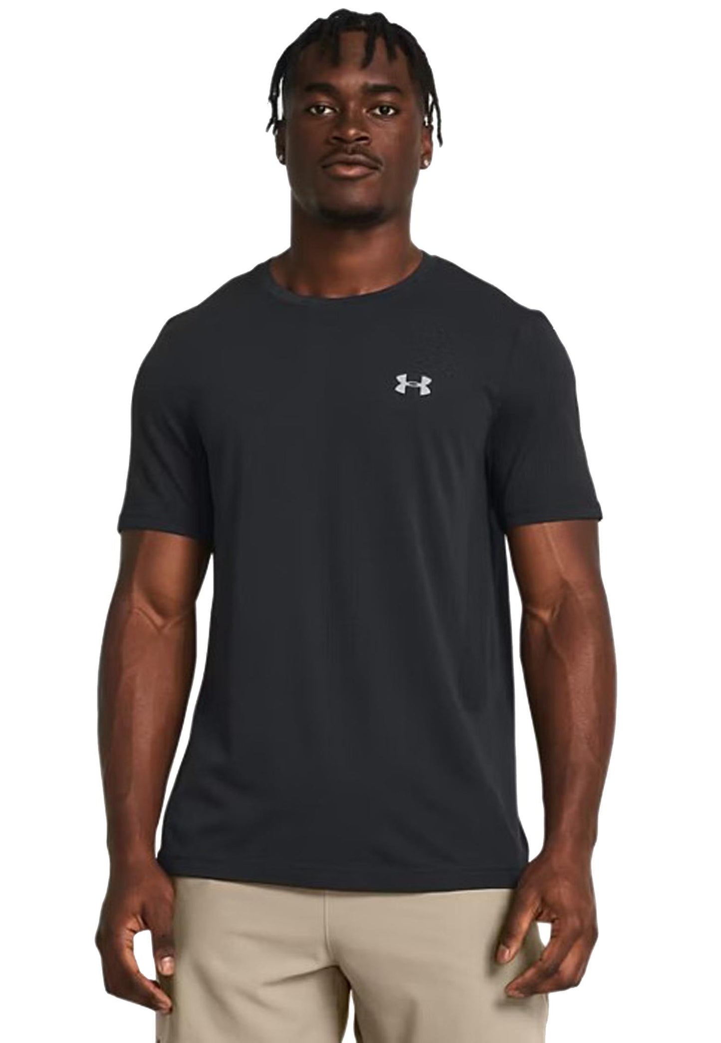 T-shirt girocollo nera sportiva allenamento Vanish Under Armour P26 77-1382801 00010001 UNDER ARMOUR 