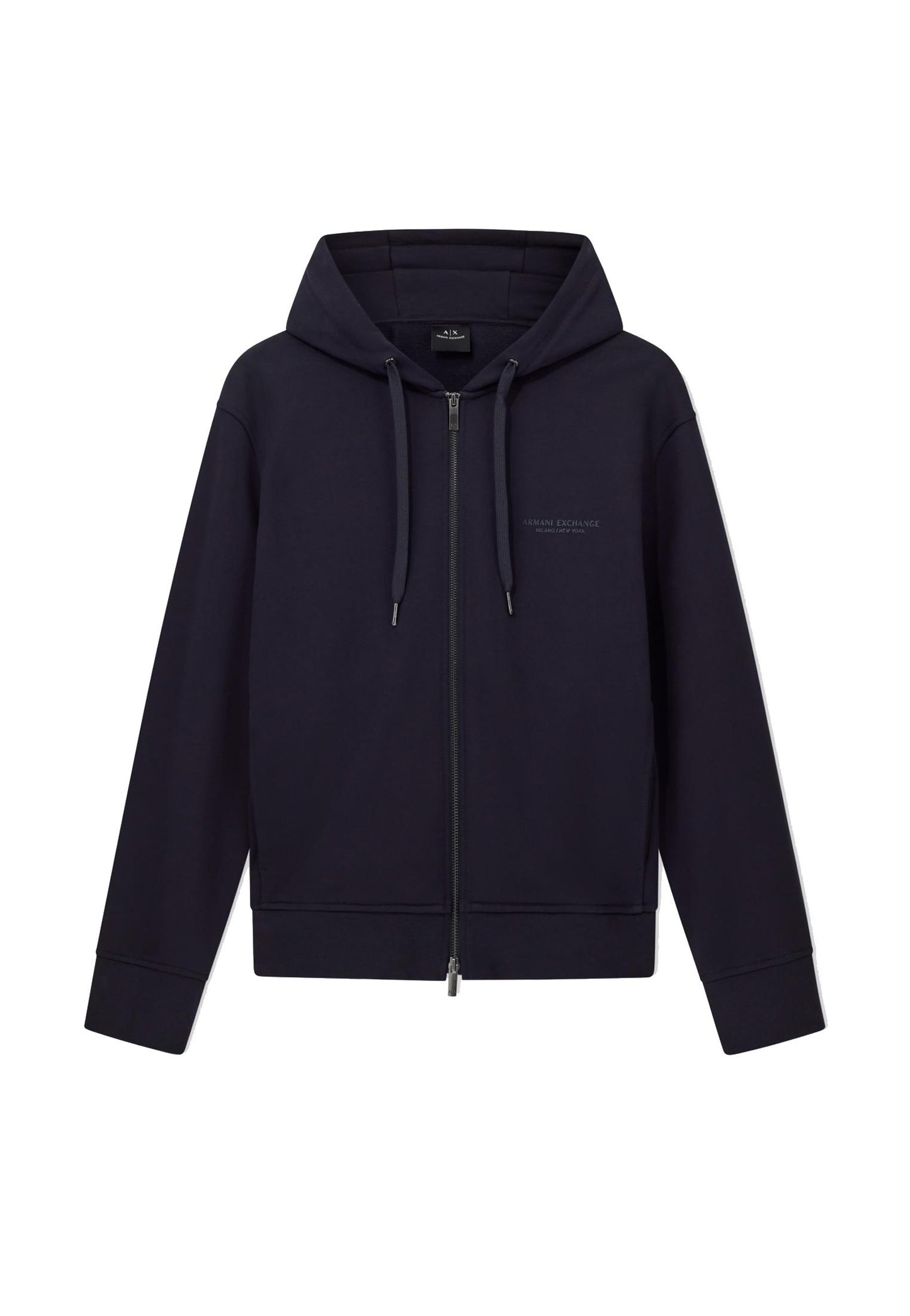 Felpa con cappuccio e zip blu navy Armani Exchange A25 XM001293 AF20934 UB101UB101 ARMANI EXCHANGE 