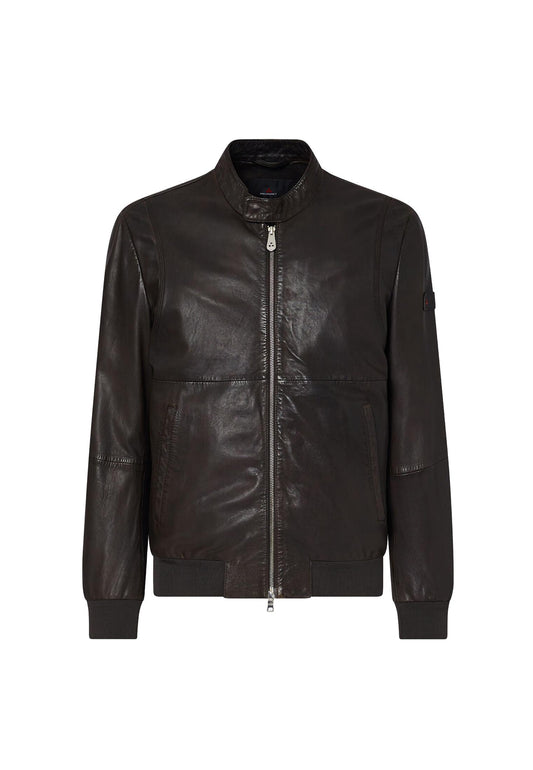 Giacca bomber marrone pelle Peuterey P26 PEU5413 99012334 807 PEUTEREY 