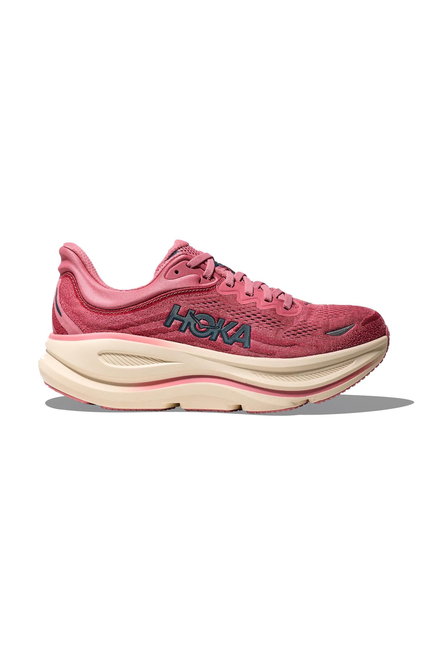 Scarpe sneakers da corsa running rosa donna W BONDI 9 Hoka P26 1162012 LYCLYC HOKA 