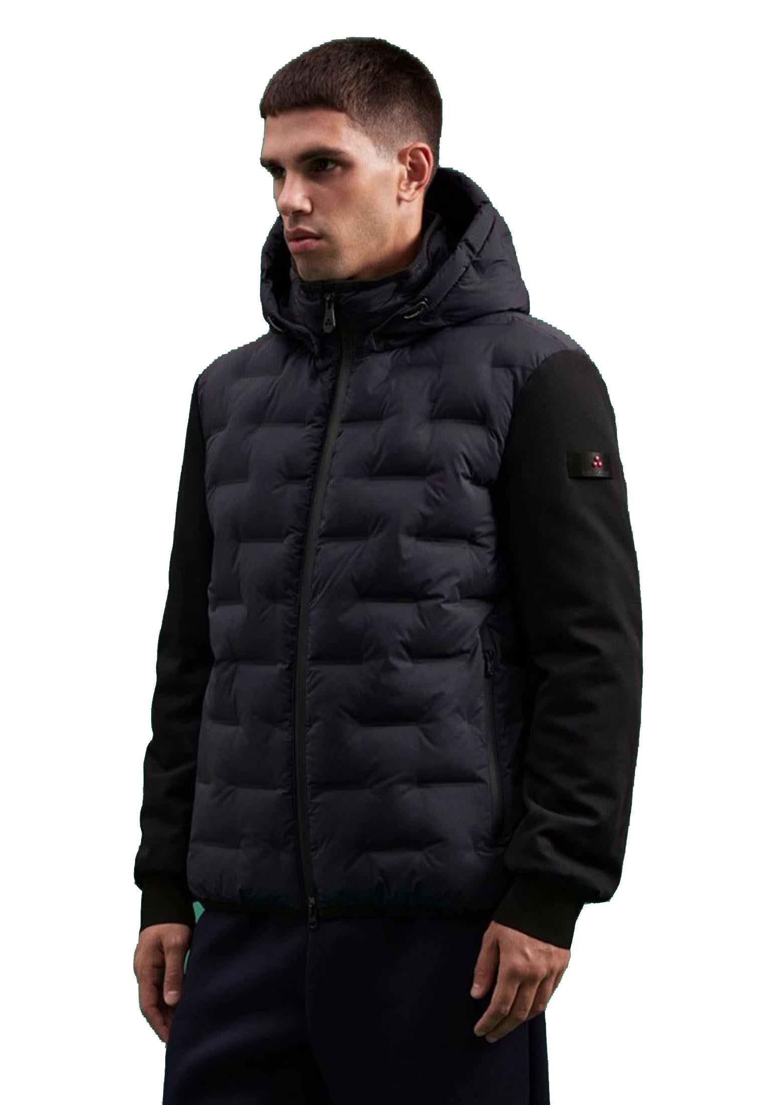 Giacca trapuntato blu bimateriale Holzer Peuterey A25 PEU5206 01191802 215NR215NR PEUTEREY 