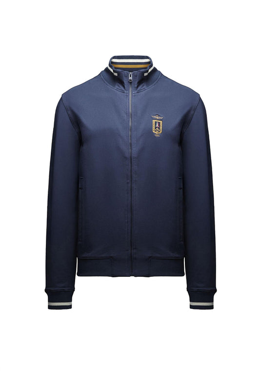 Felpa full zip blu Frecce Tricolori Aeronautica Militare P26 261FE2089UF00674 0818408184 AERONAUTICA MILITARE 