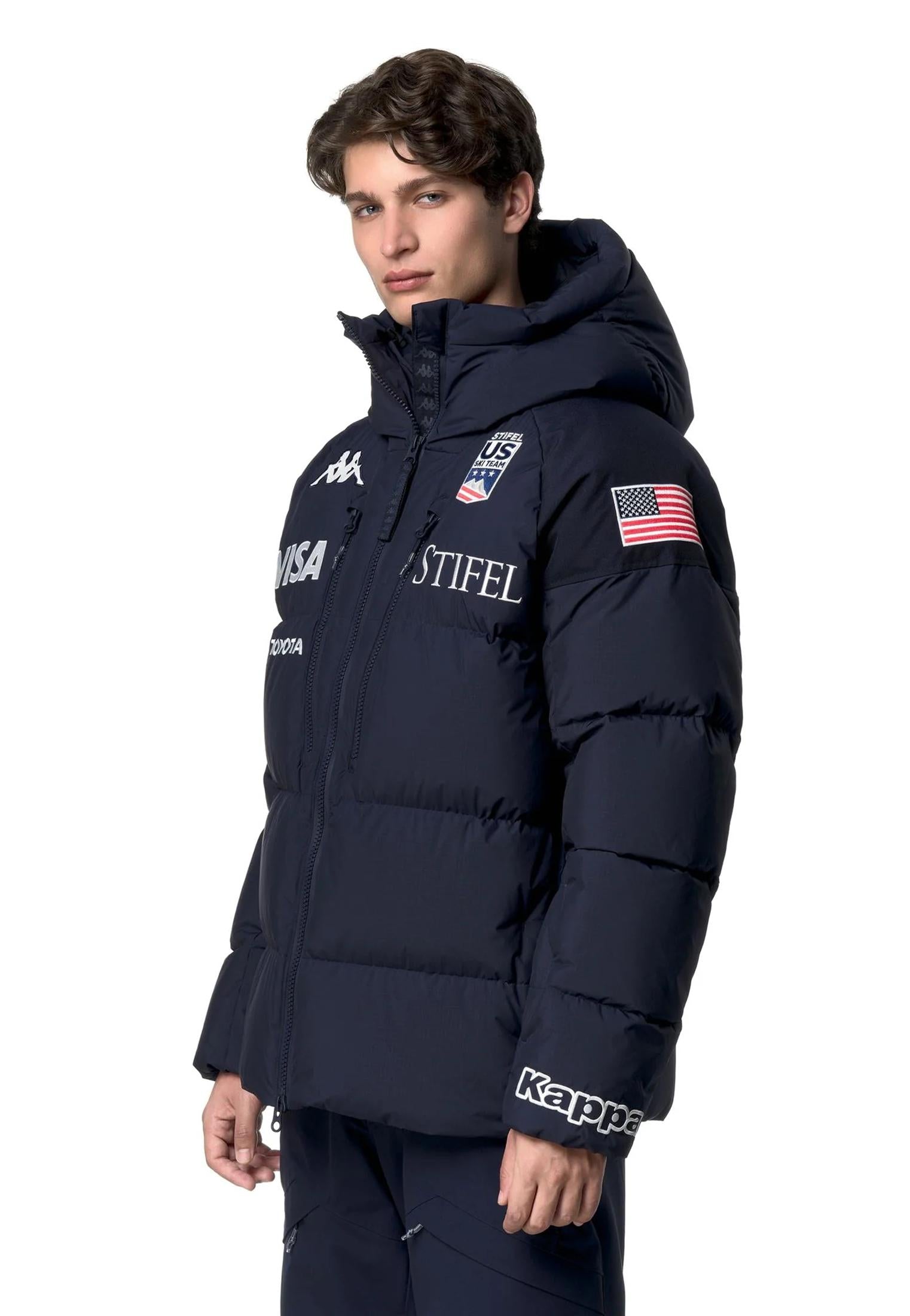 Giacca imbottita impermeabile da sci blu 662C US Kappa A25 331Q3VW XVXXVX KAPPA SKI 