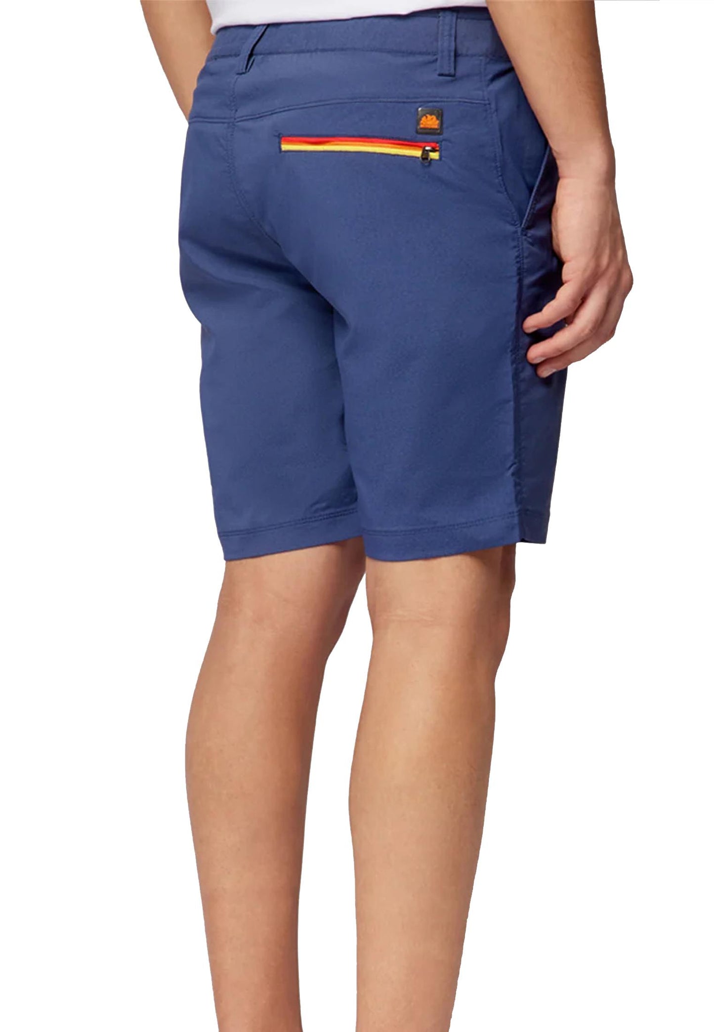 Pantaloncini bermuda leggeri walkshort asciugatura rapida blu Sundek P24