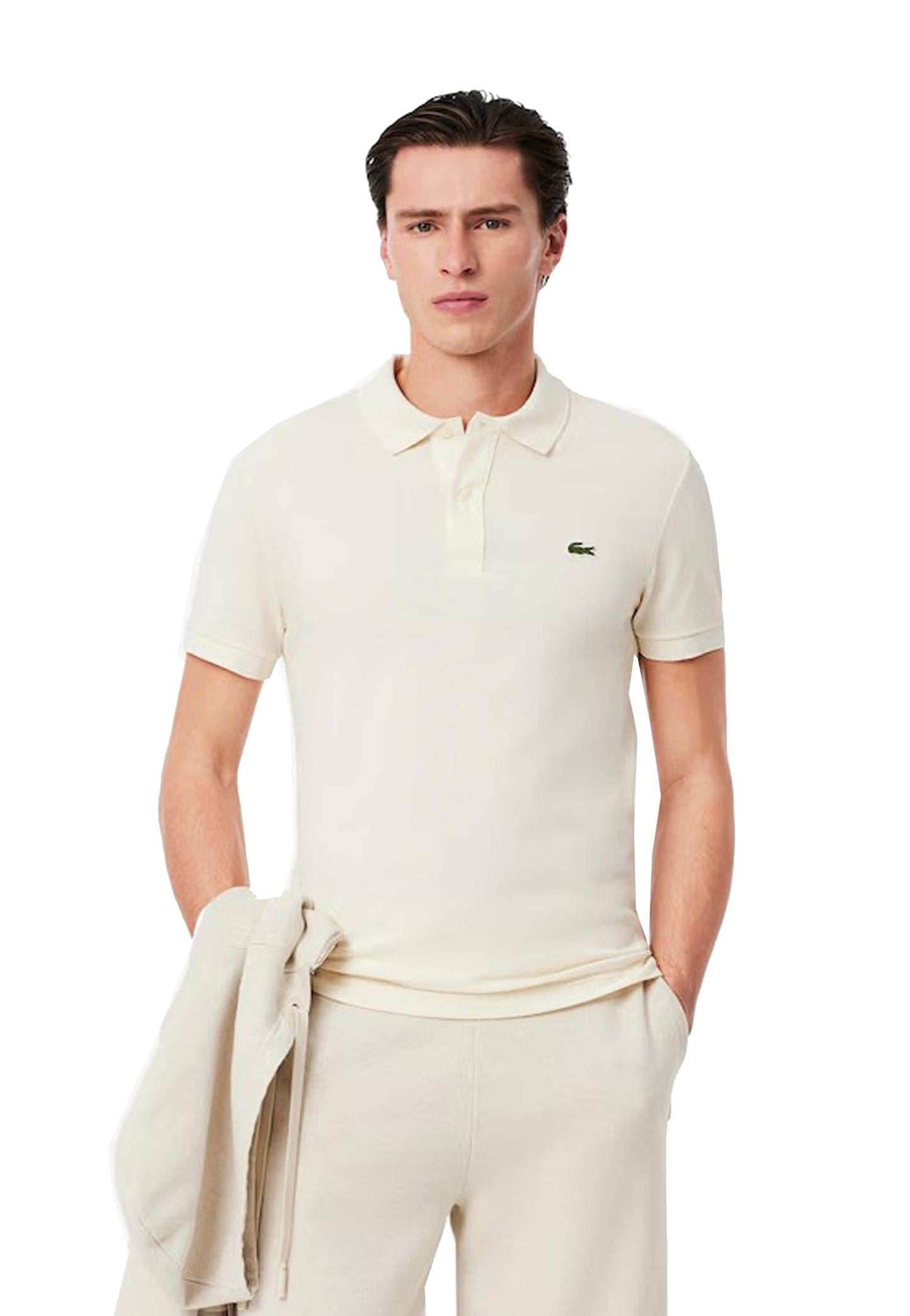 Polo beige slim fit cotone Lacoste P25 PH4012 XFJXFJ LACOSTE 