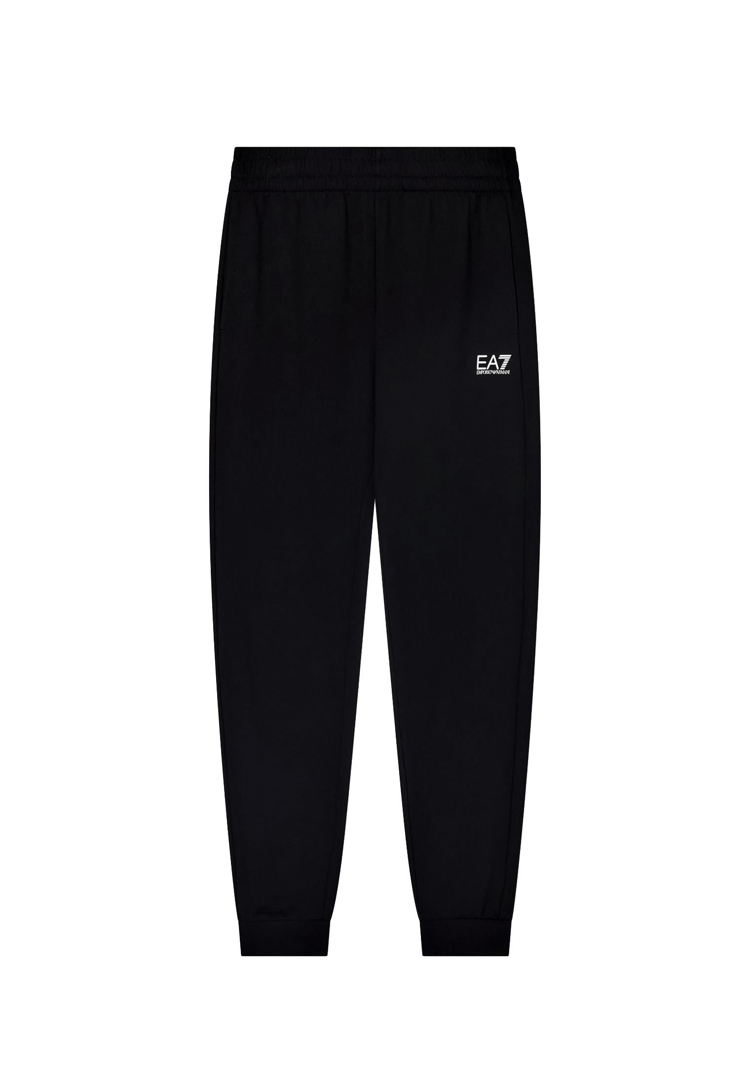 Pantaloni tuta neri cotone EA7 Armani P26<BR/> 8NPP66 PJVRZ 12001200 EA7 