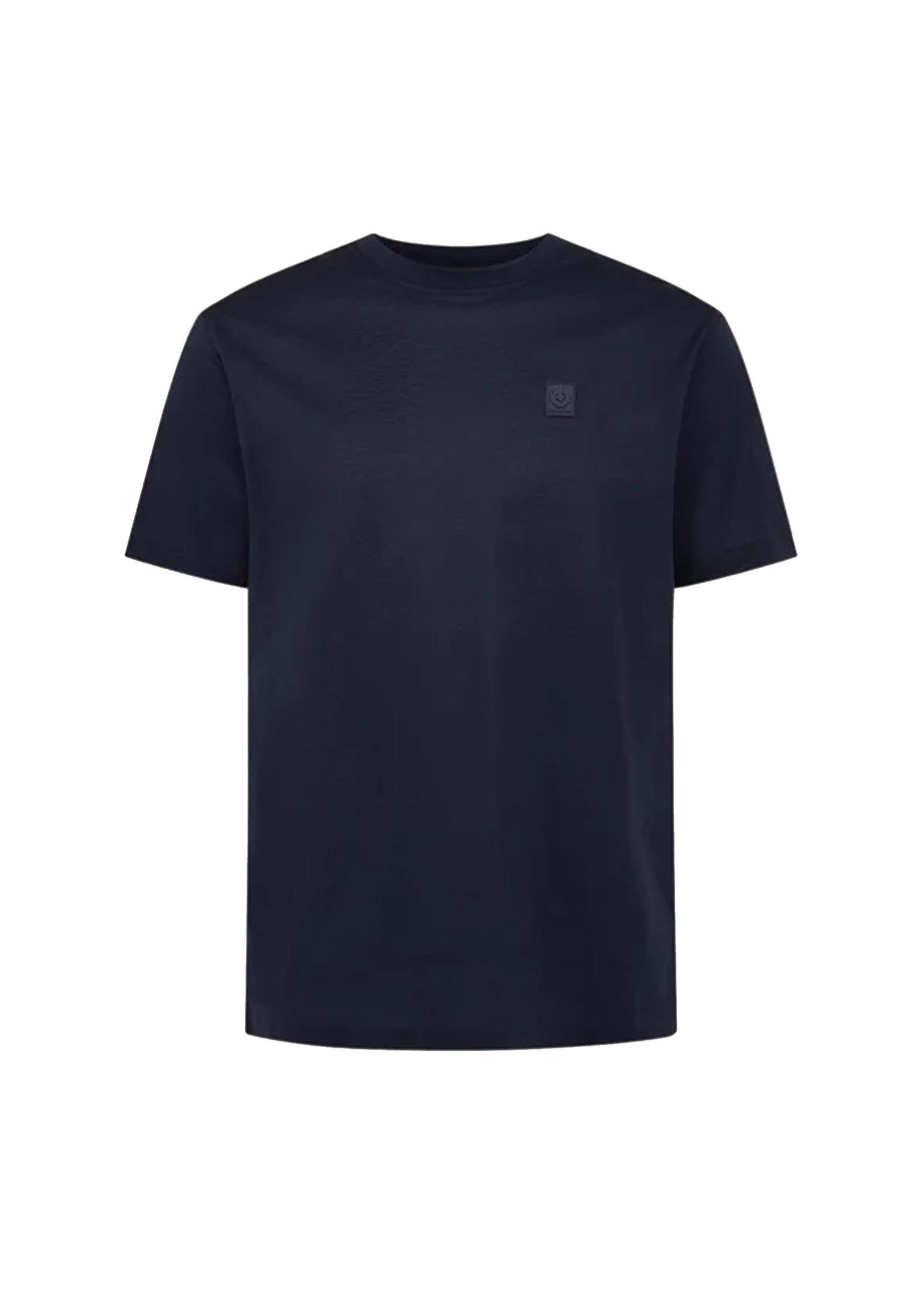 T-shirt girocollo blu scuro cotone Steel Belstaff P26 106039 Dark InkDark Ink BELSTAFF 