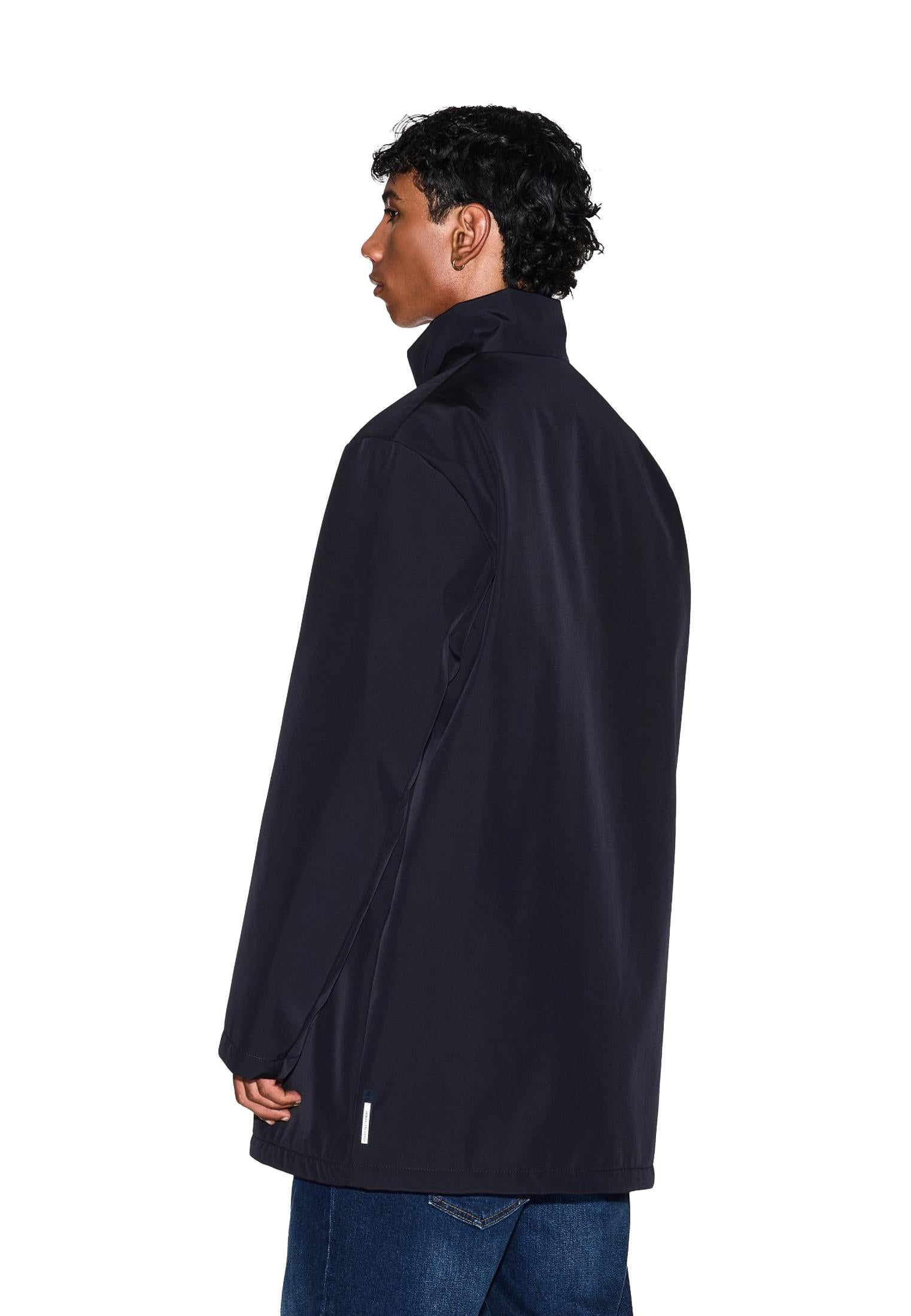 Giaccone lungo imbottito blu navy Armani Exchange A25 XM001578 AF16926 UB101UB101 ARMANI EXCHANGE 