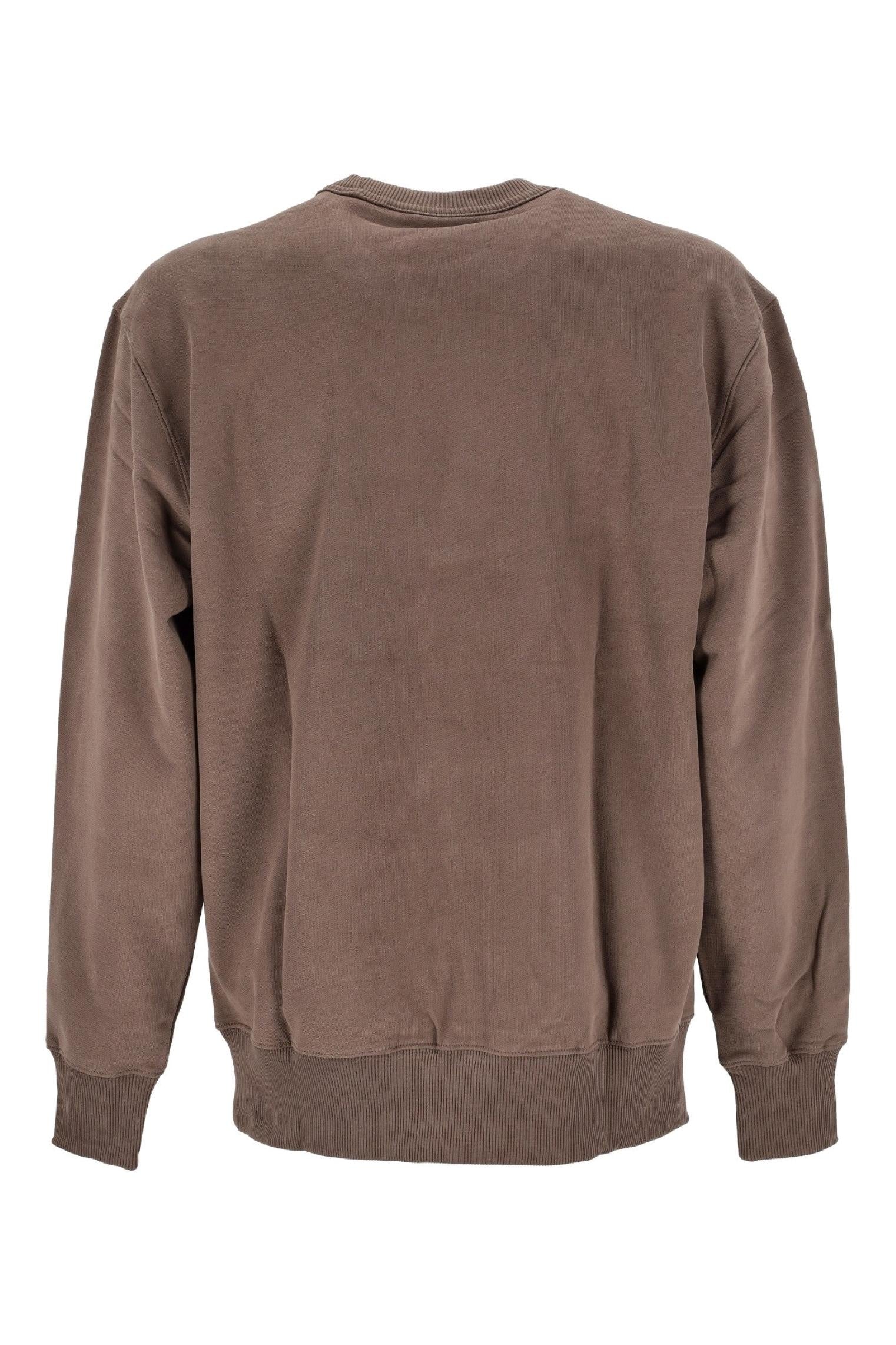 Felpa girocollo Aitkins con grafica sul petto marrone fungo Dickies A24 DK0A4YBGJ961 DKJ96DKJ96 DICKIES 